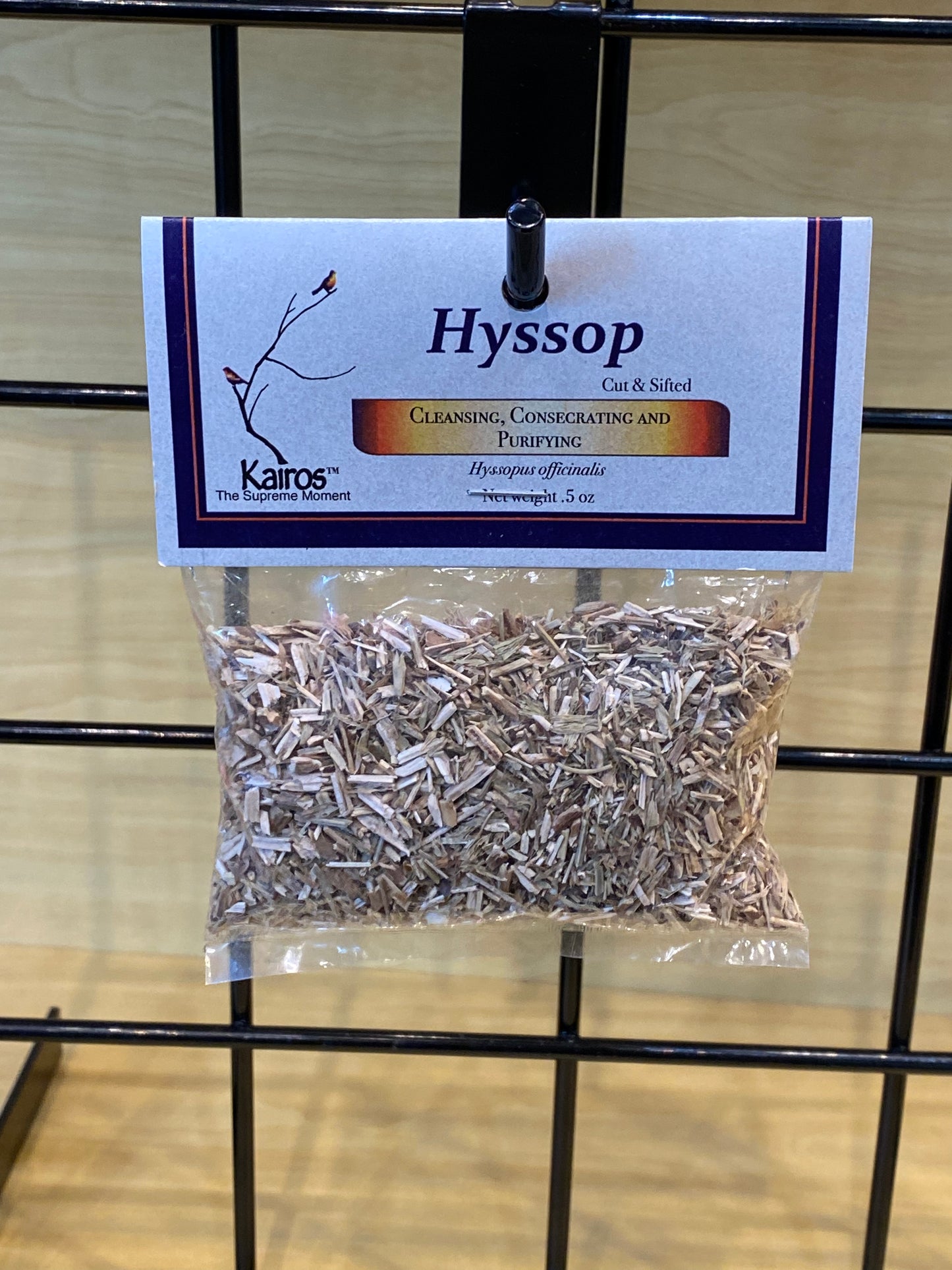 Kairos Hyssop Cut & Sifted