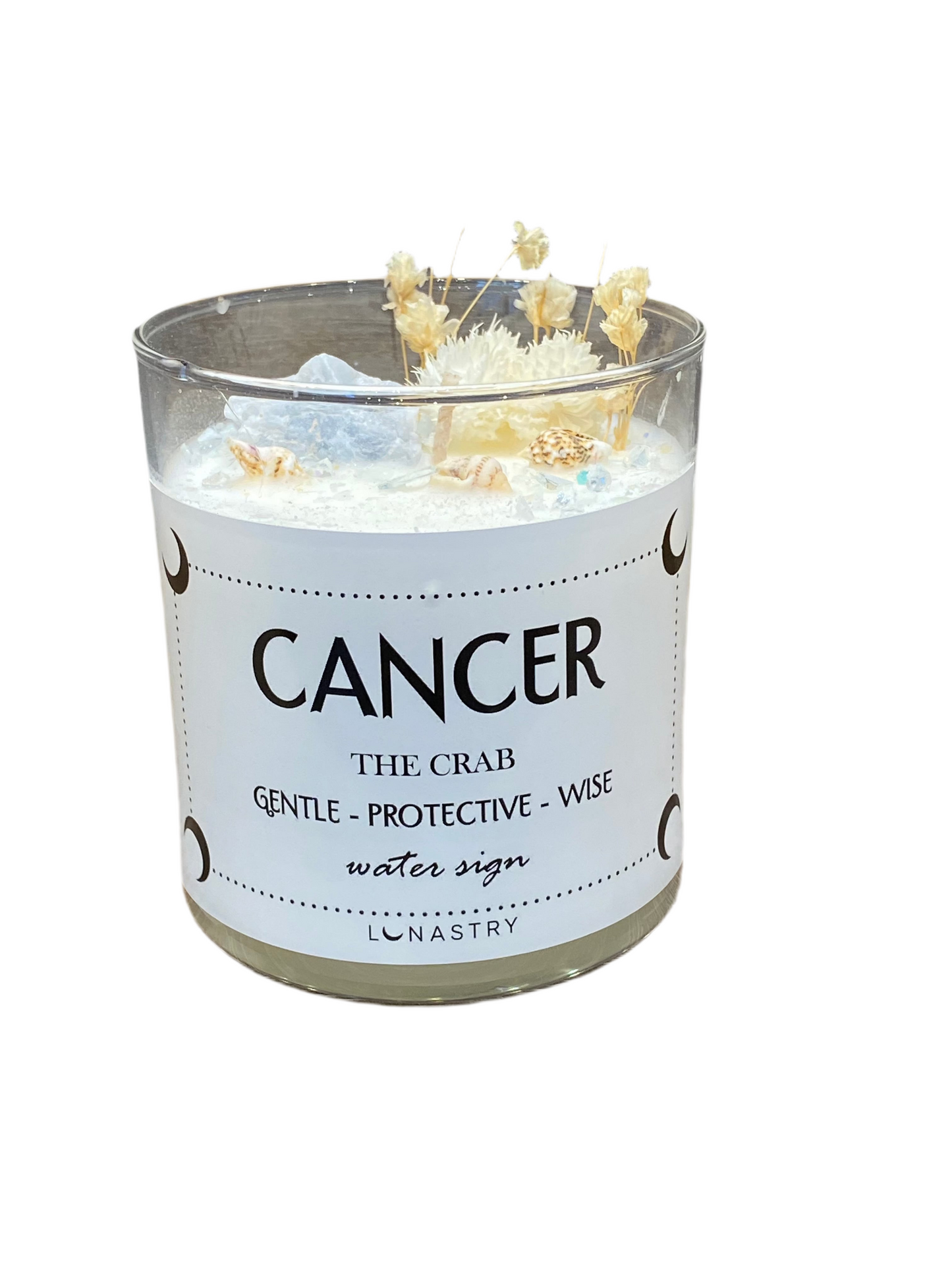 Lunastry Cancer Candle