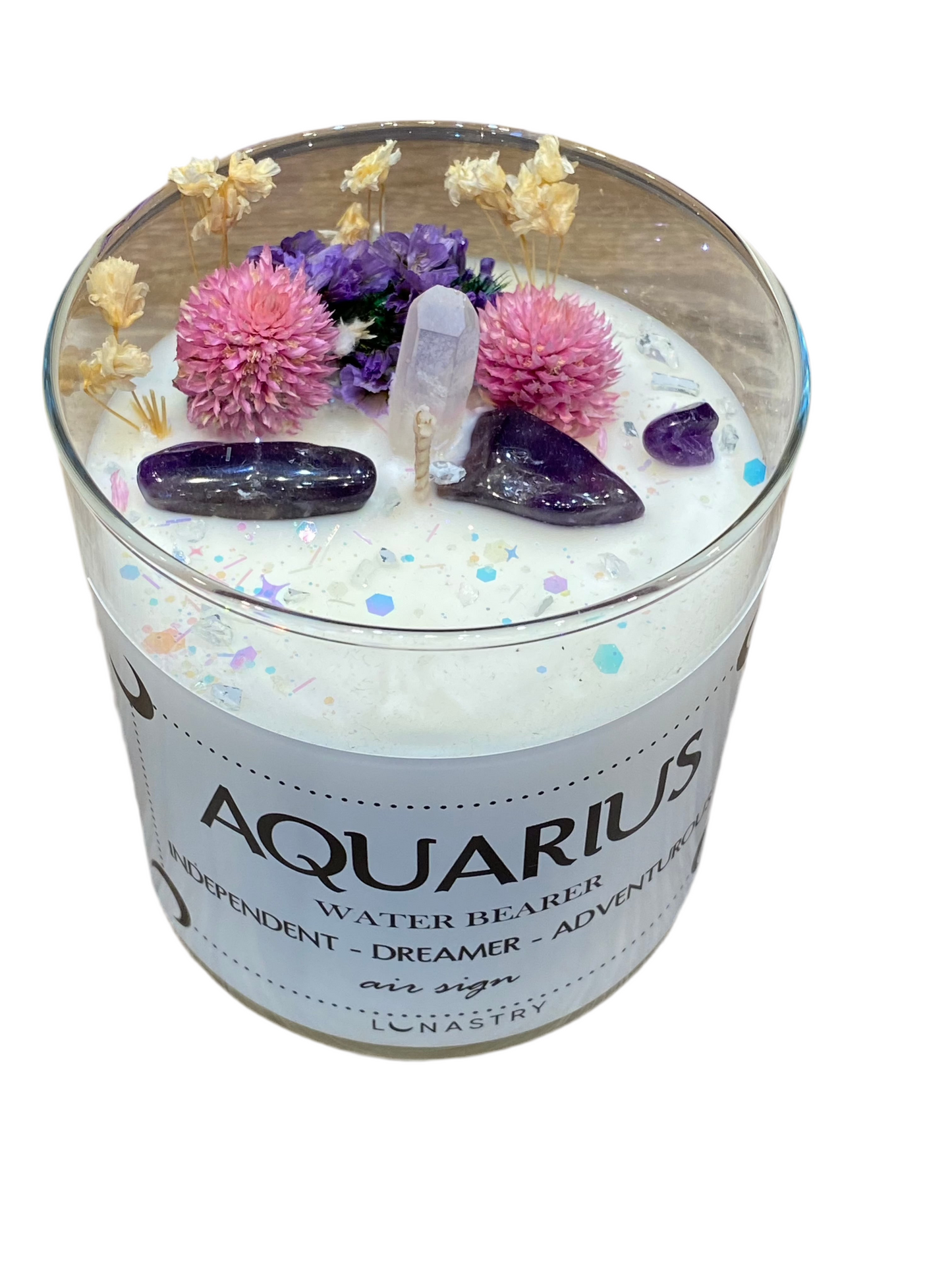 Lunastry Candle Aquarius