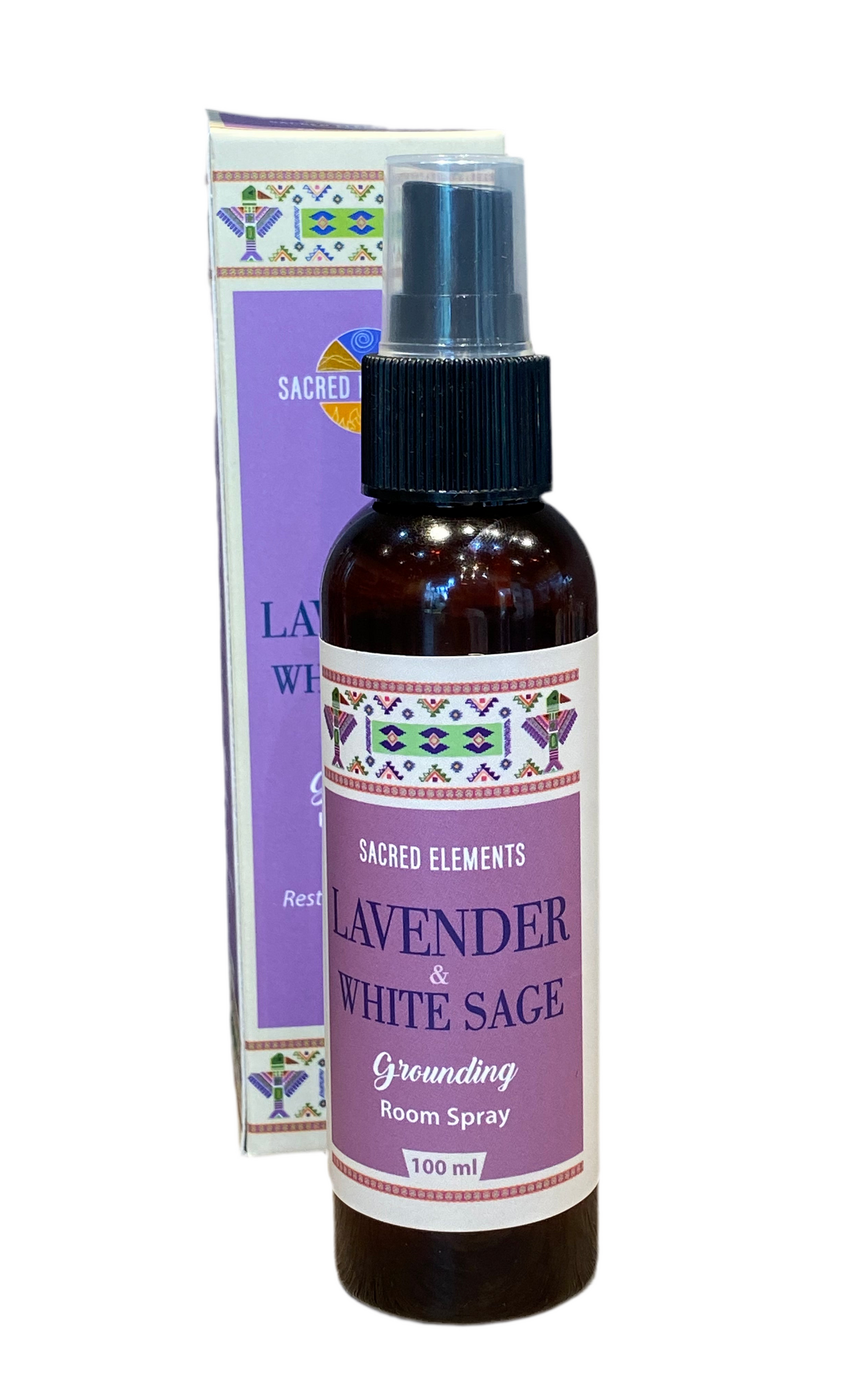 Sacred Elements Grounding Room Spray-Lavender & White Sage