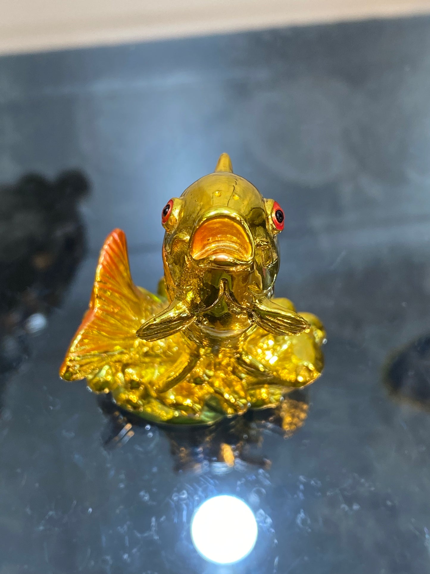 Feng Shui Golden Color Good Luck Fish