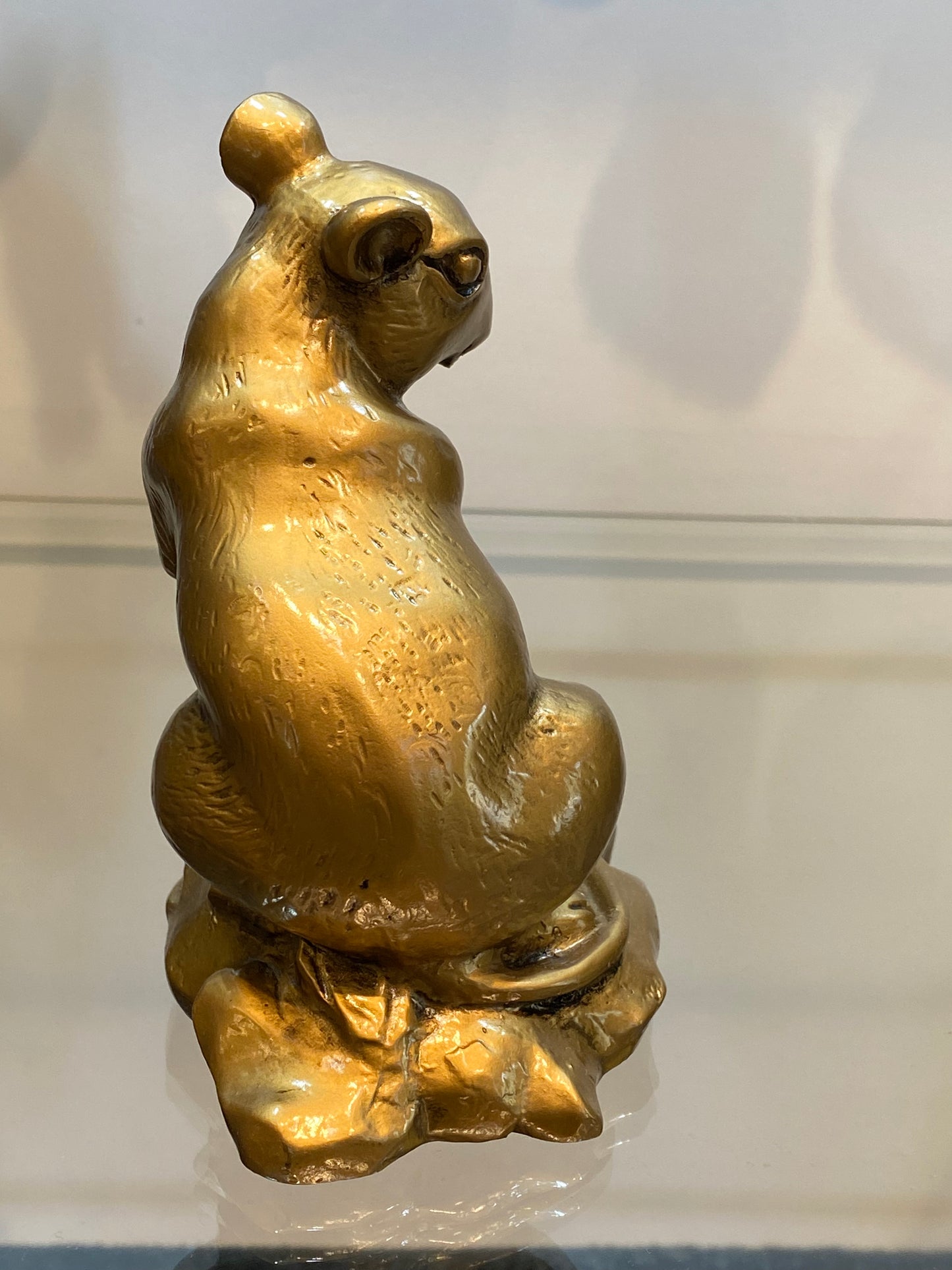 Feng Shui Golden Rat holding Chinese Coin with Wealth has arrived