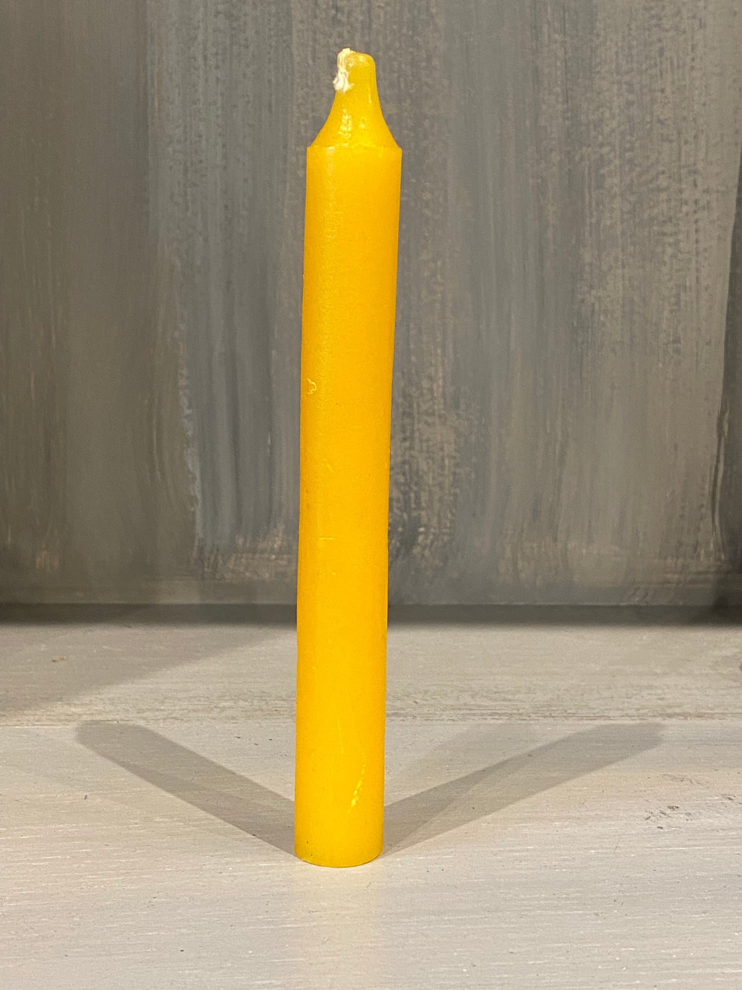 Yellow 6” Taper Household Candle