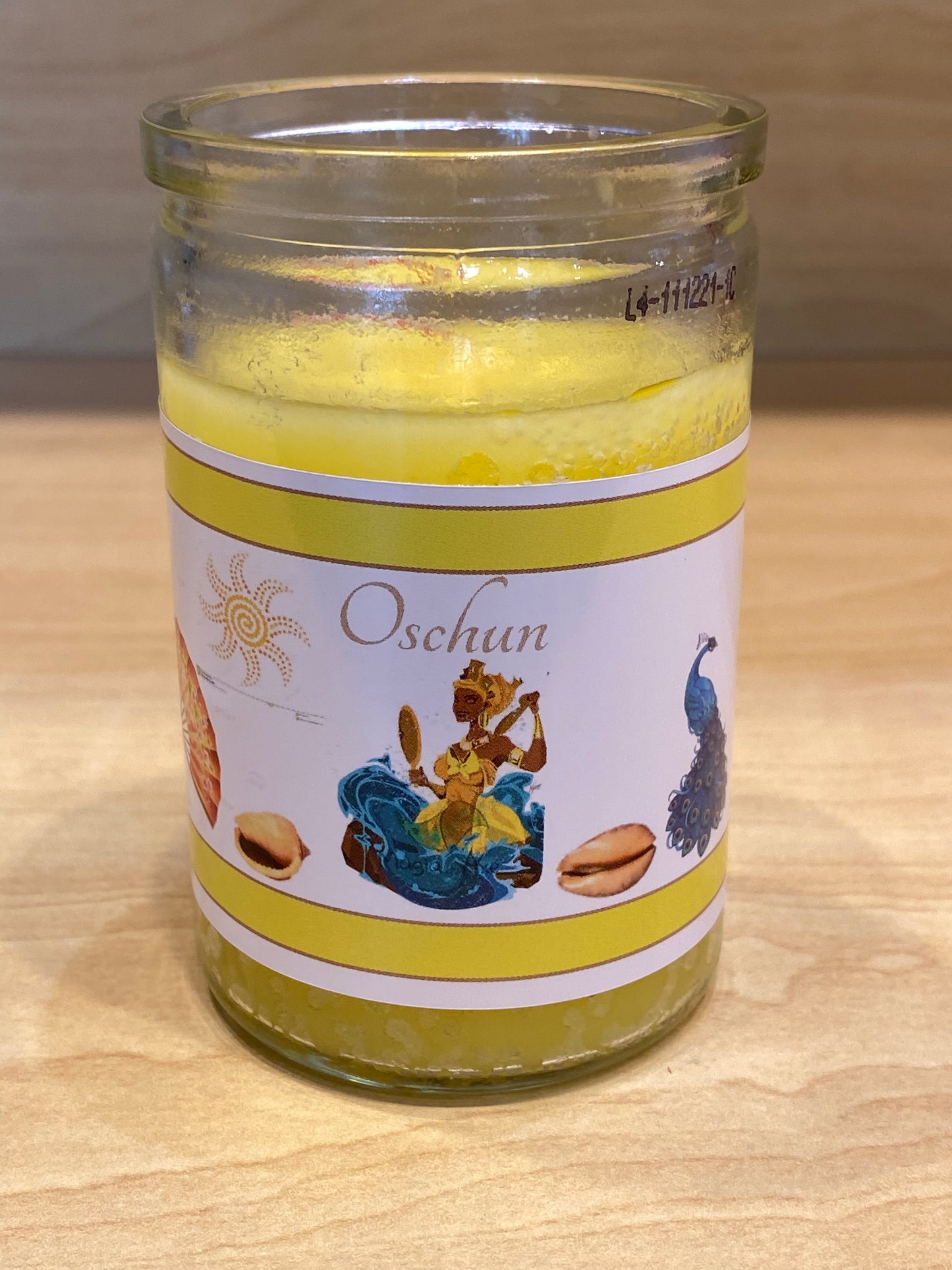 Oschun Votive 3 Day Yellow Candle