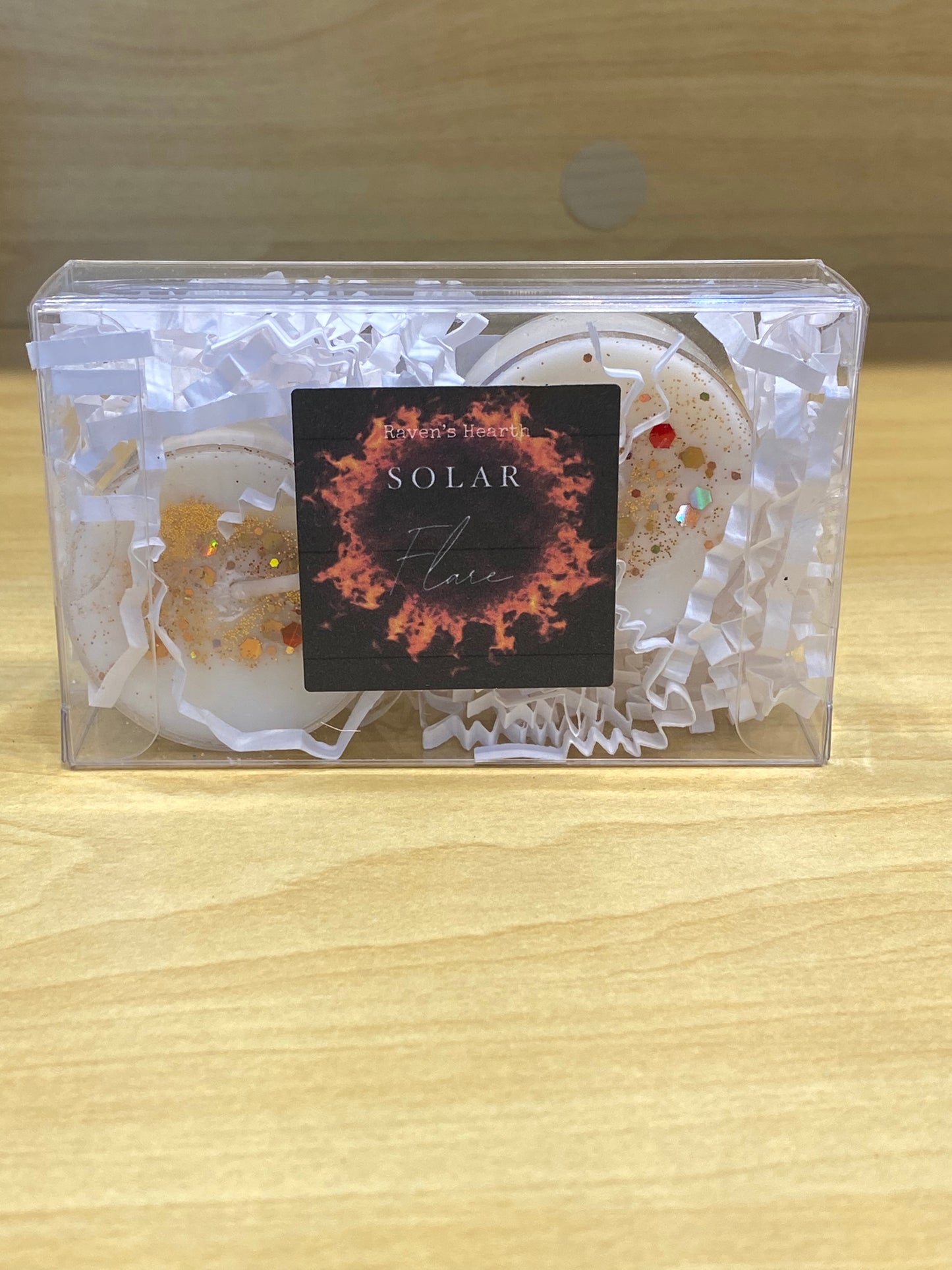 Solar Flare Tea Light Candle Set