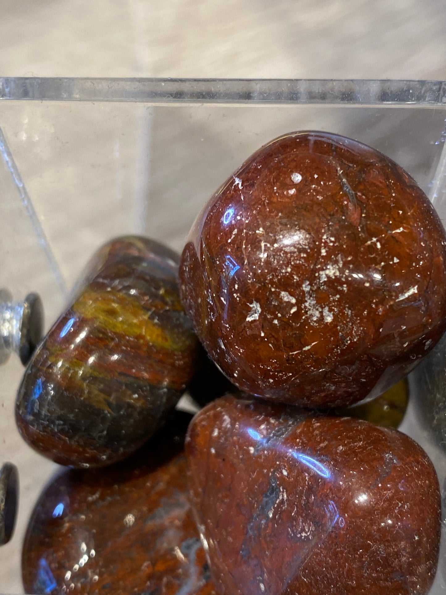 Brecciated Jasper Polished Tumbled Stone 1pc