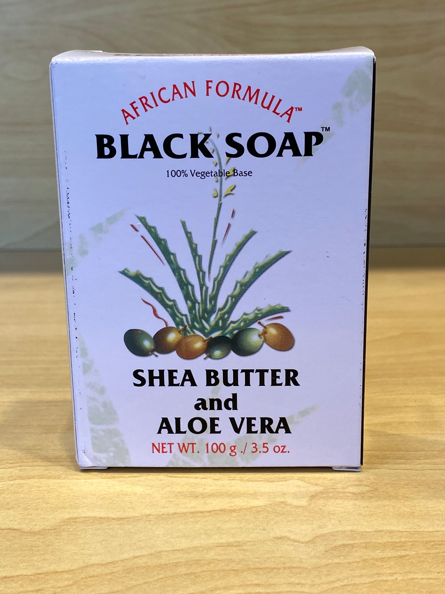 African Formula Black Soap Shea Butter and Aloe Vera