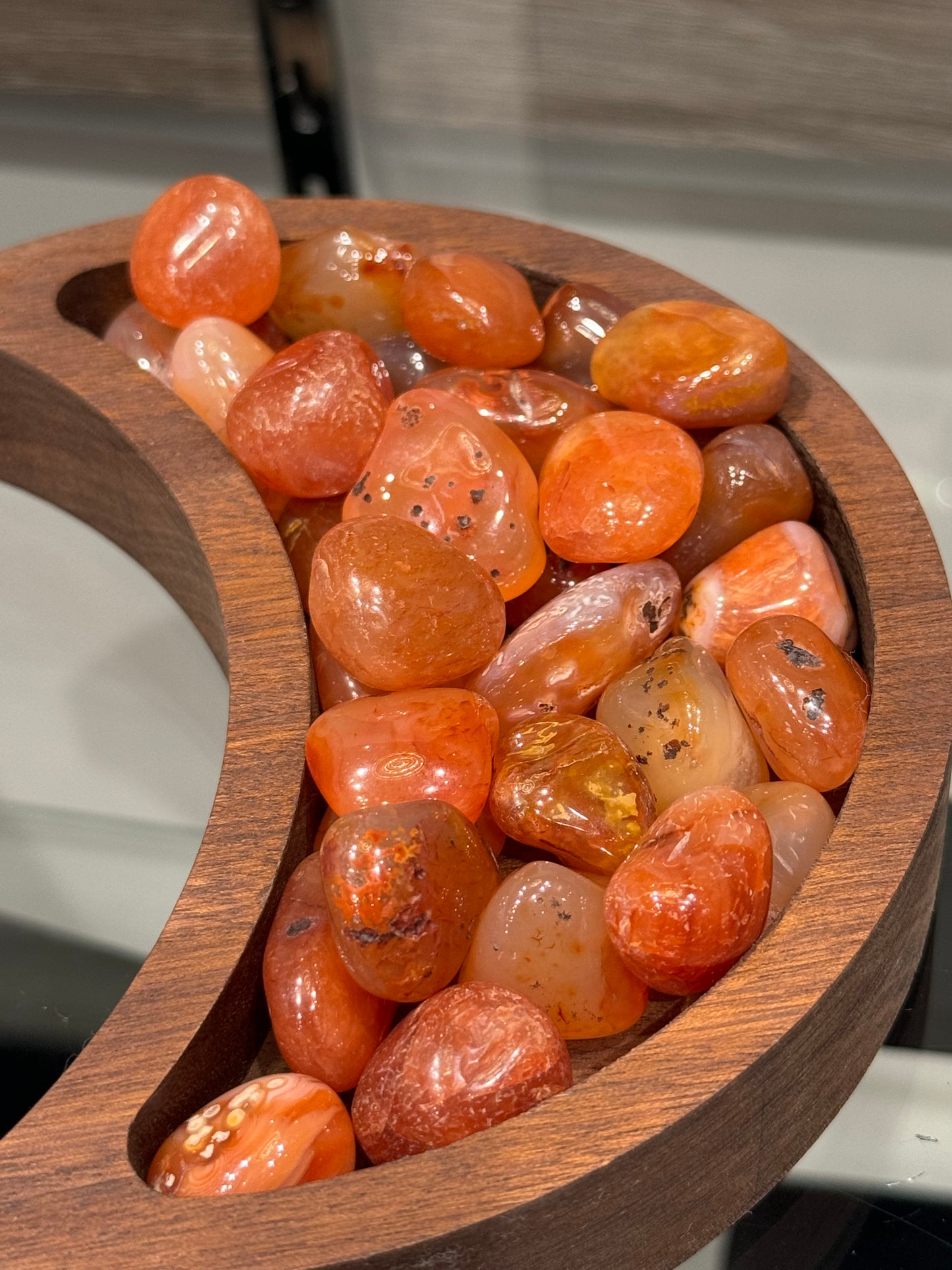 Carnelian Polished Tumbled Stones 1pc