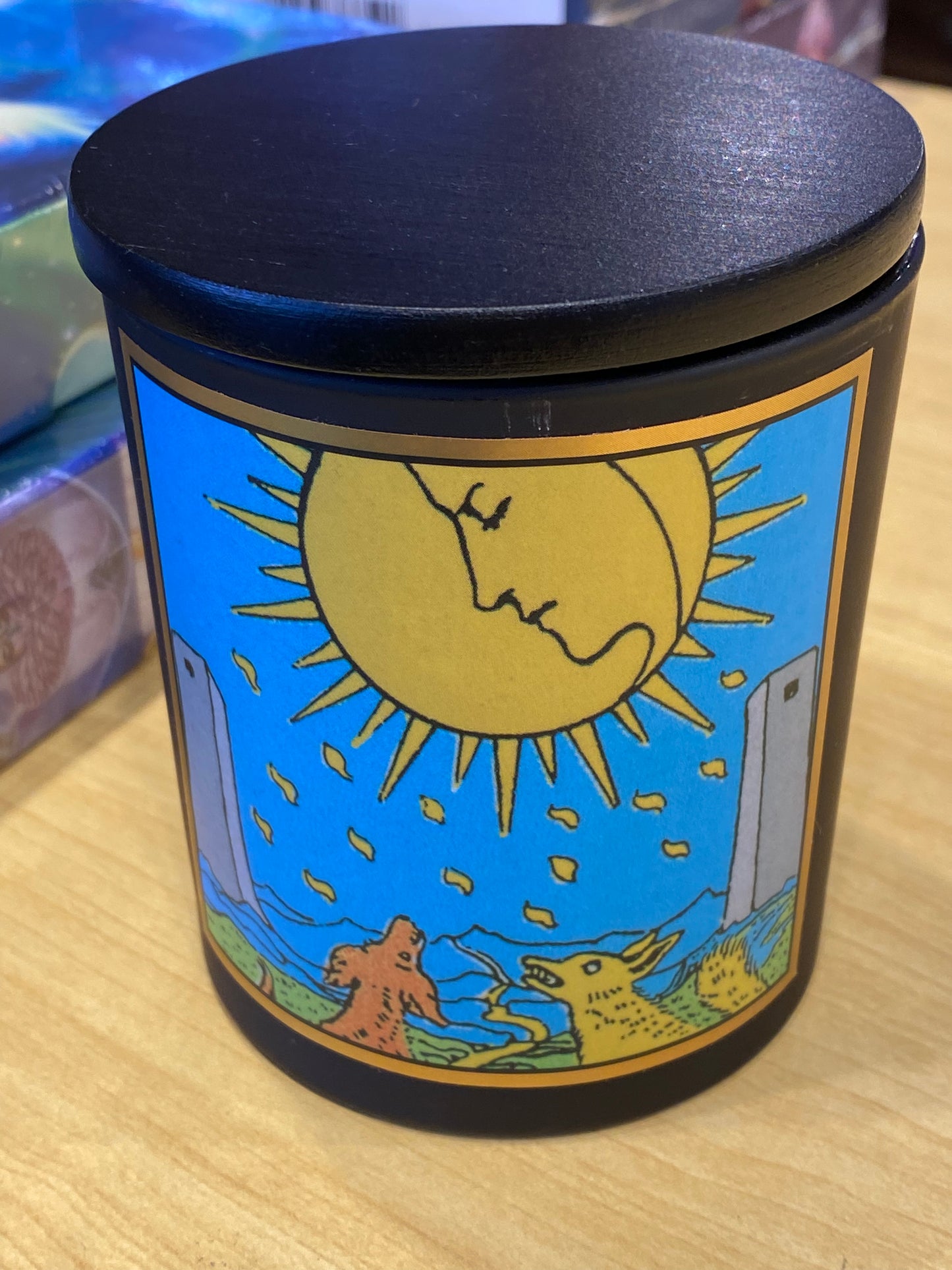 Moon Tarot Candle