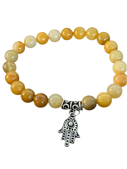 Yellow Aventurine Gemstone Bracelet