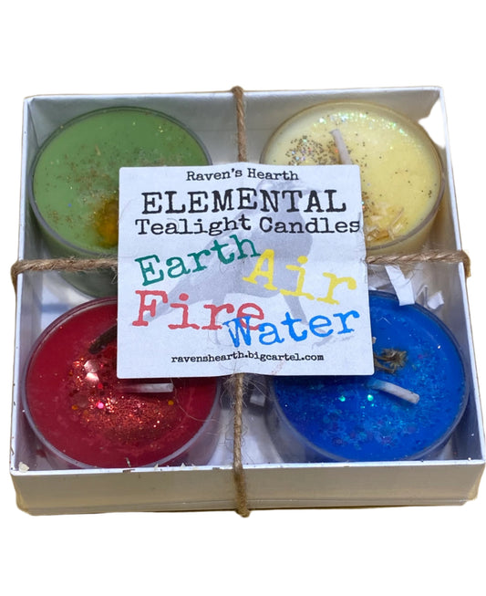 Elemental Tea-lights Candle