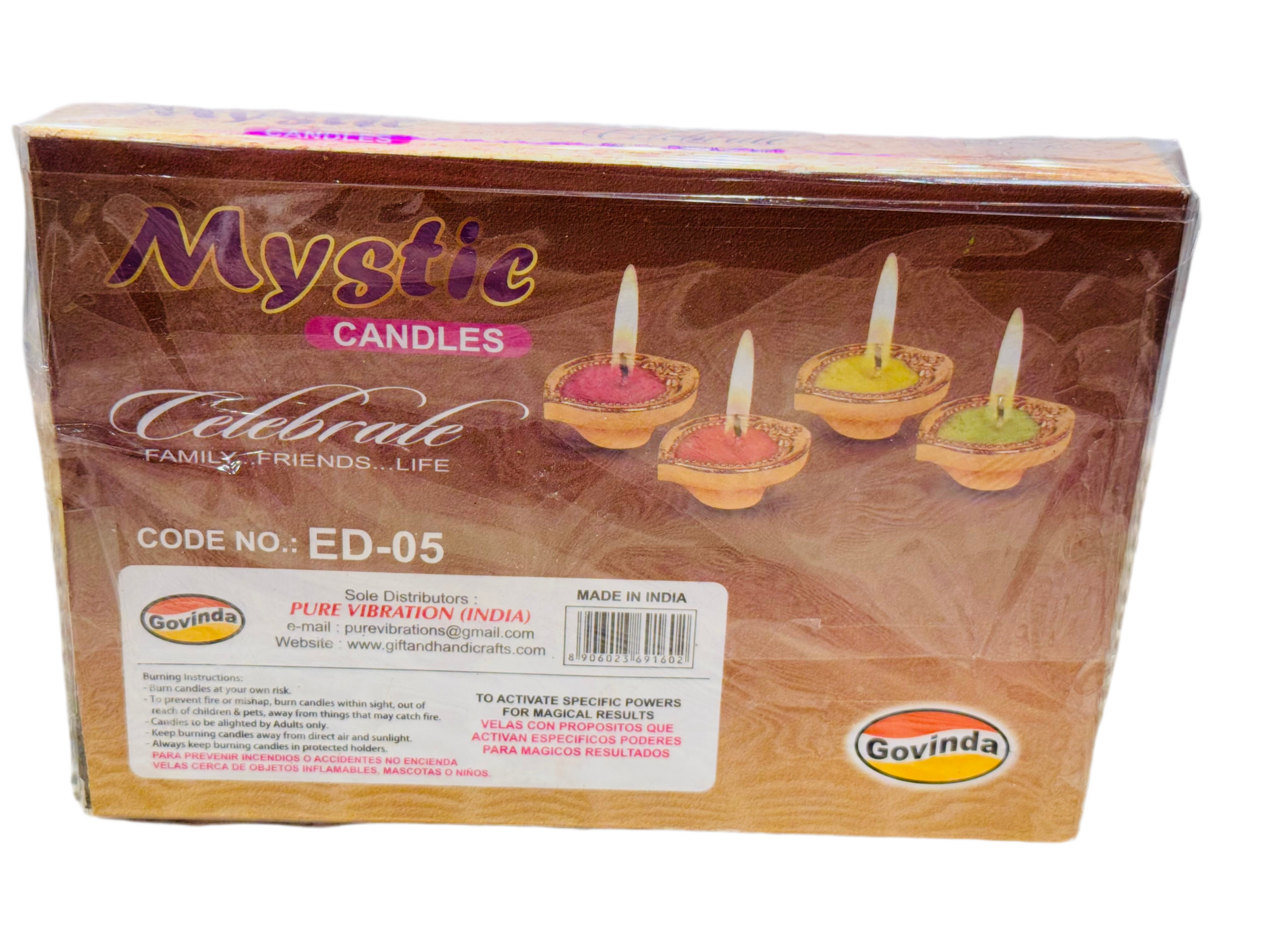 Govinda Mystic Candles