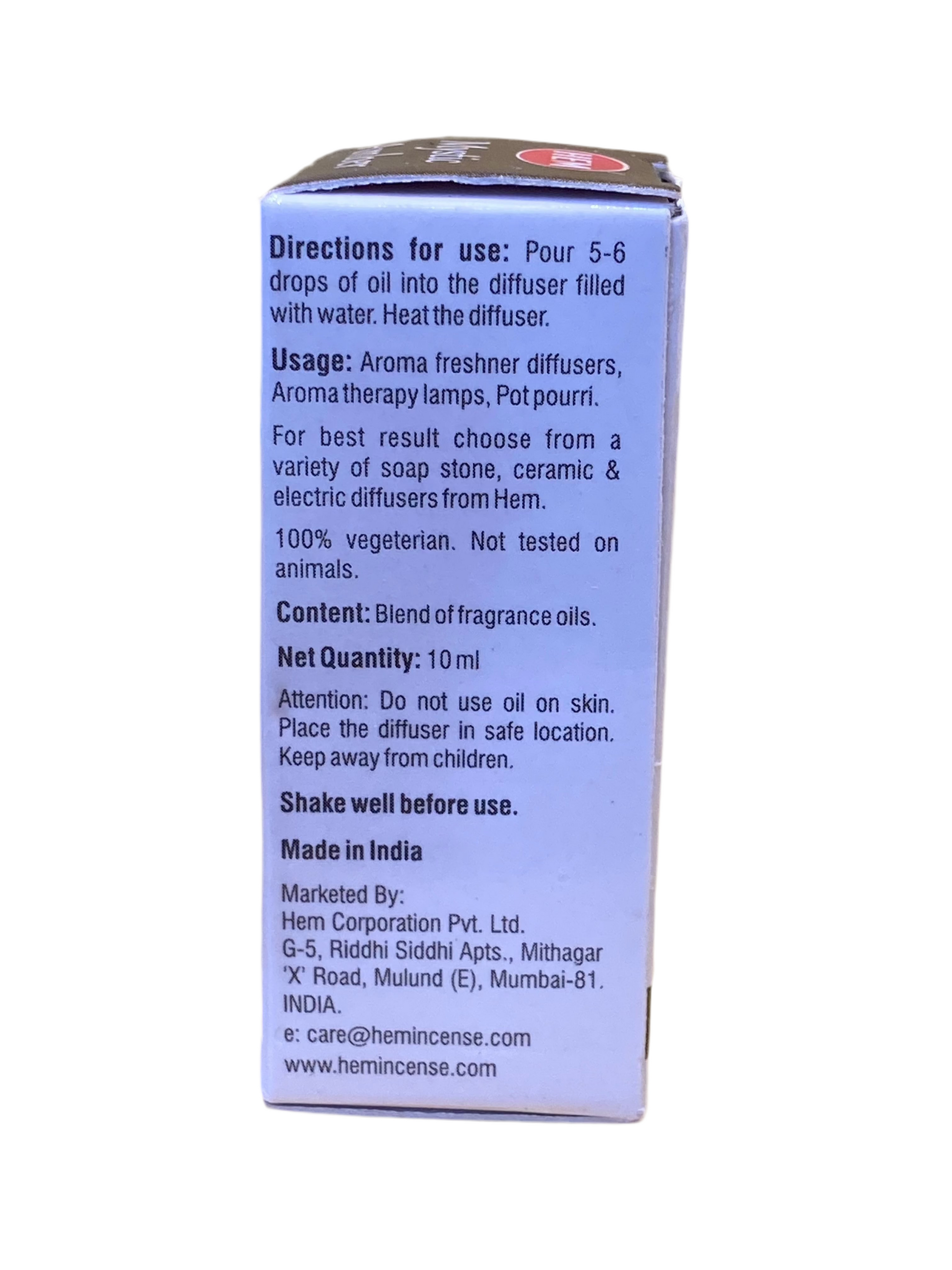 Hem Aroma Oil Mystic Amber