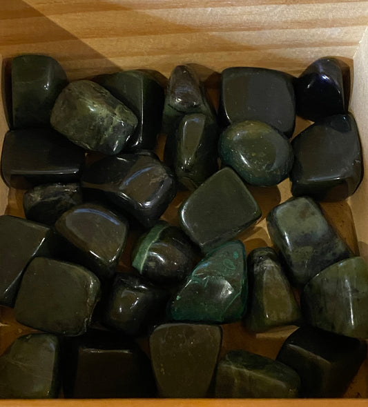 Green Jasper Polished Tumbled Stone 1pc