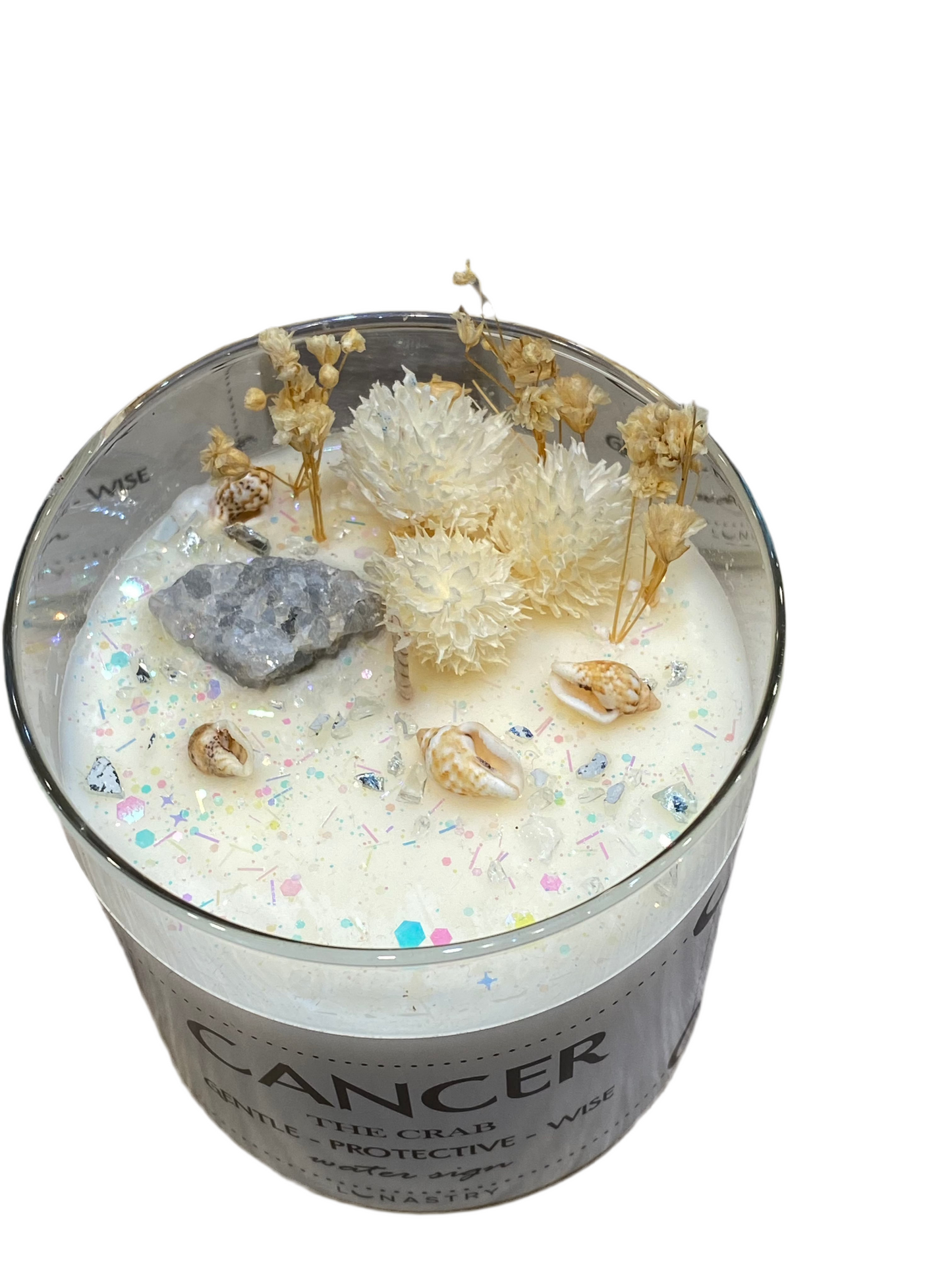 Lunastry Cancer Candle