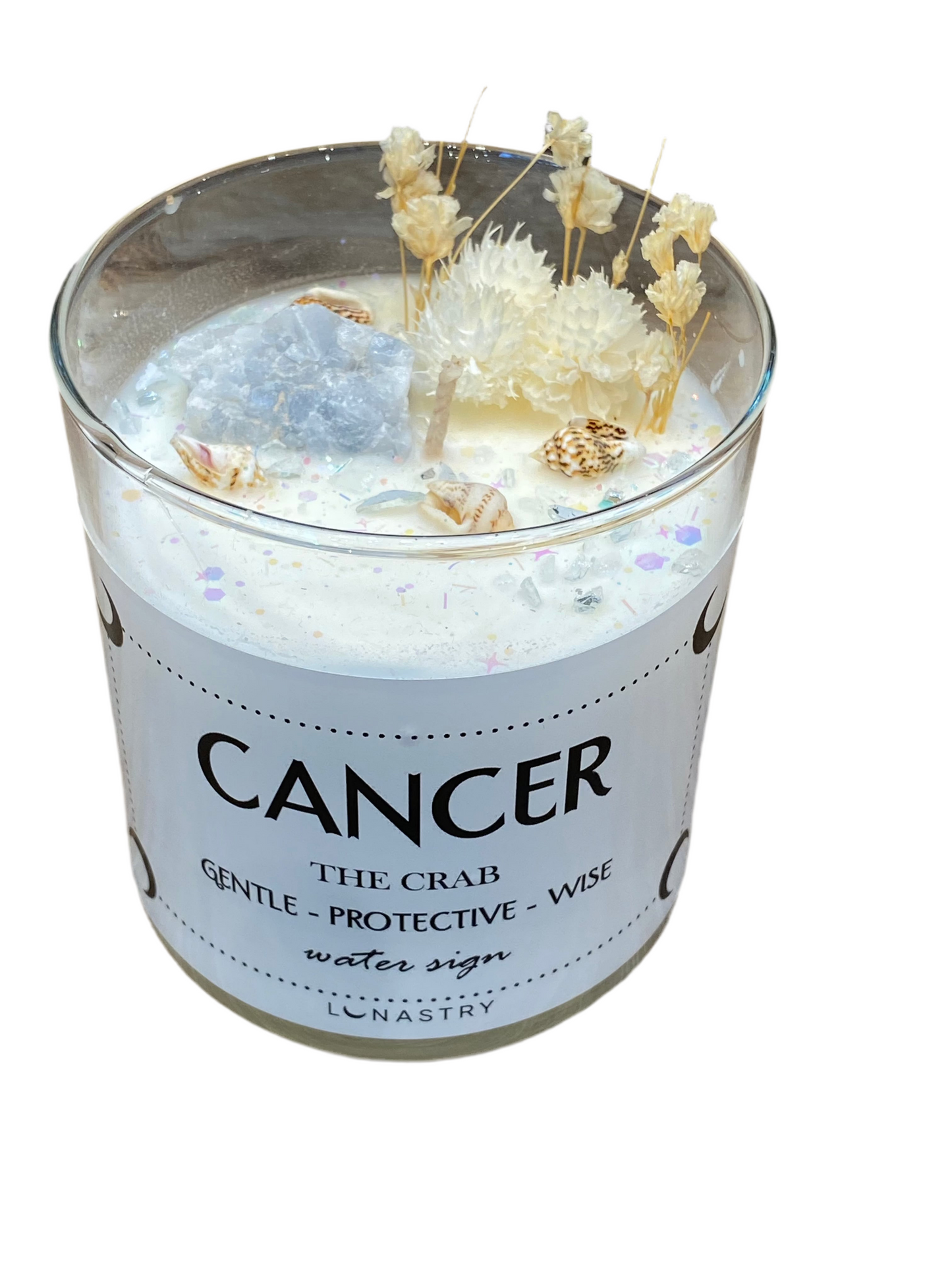 Lunastry Cancer Candle