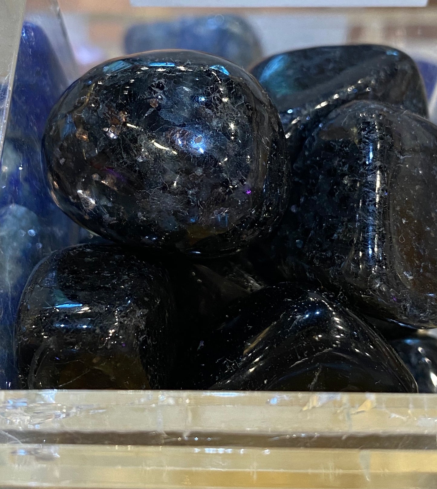 Nuummite Polished Tumbled Stone