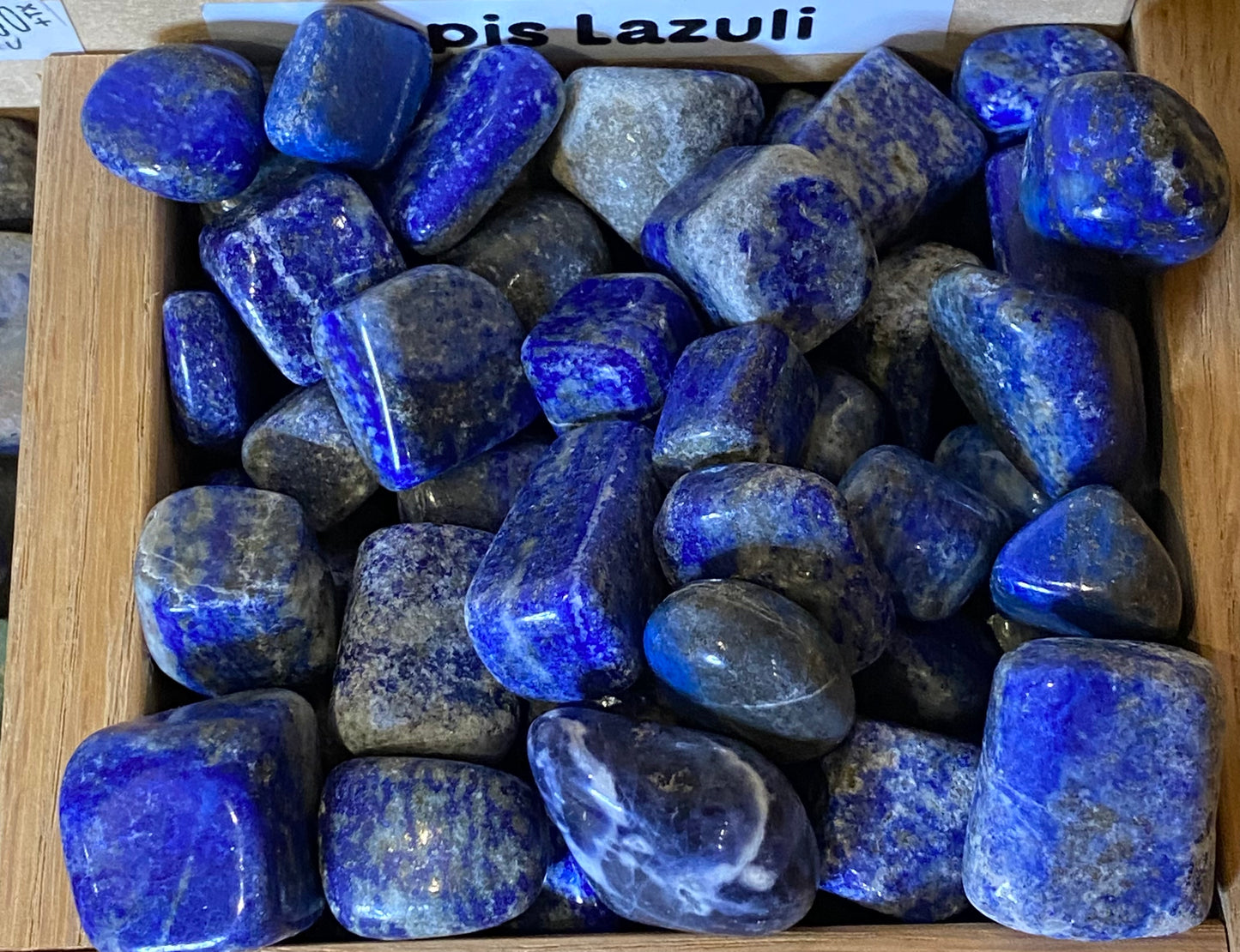 Lapis Lazuli Tumbled Stones Medium 1pc