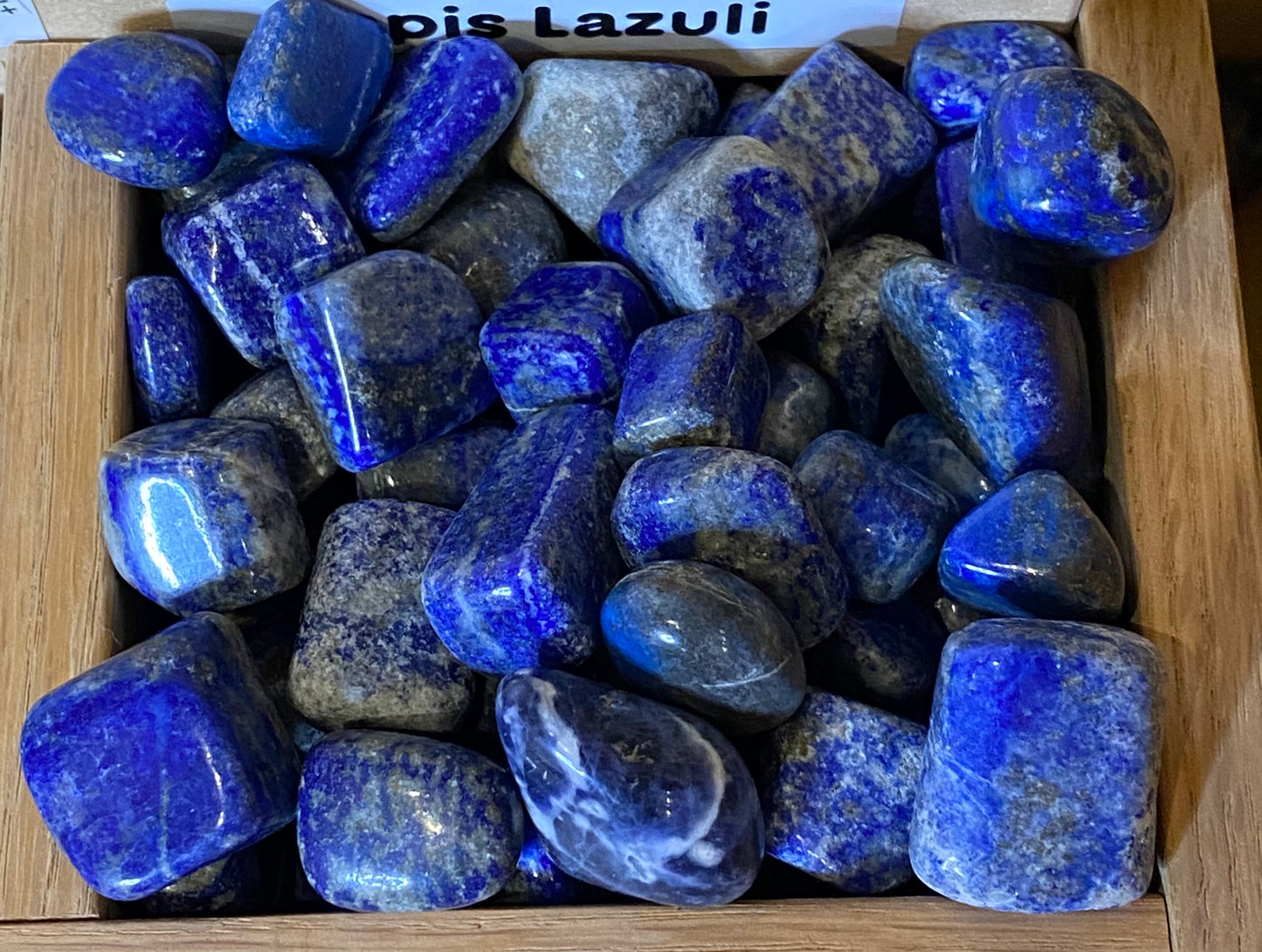 Lapis Lazuli Tumbled Stones Medium 1pc