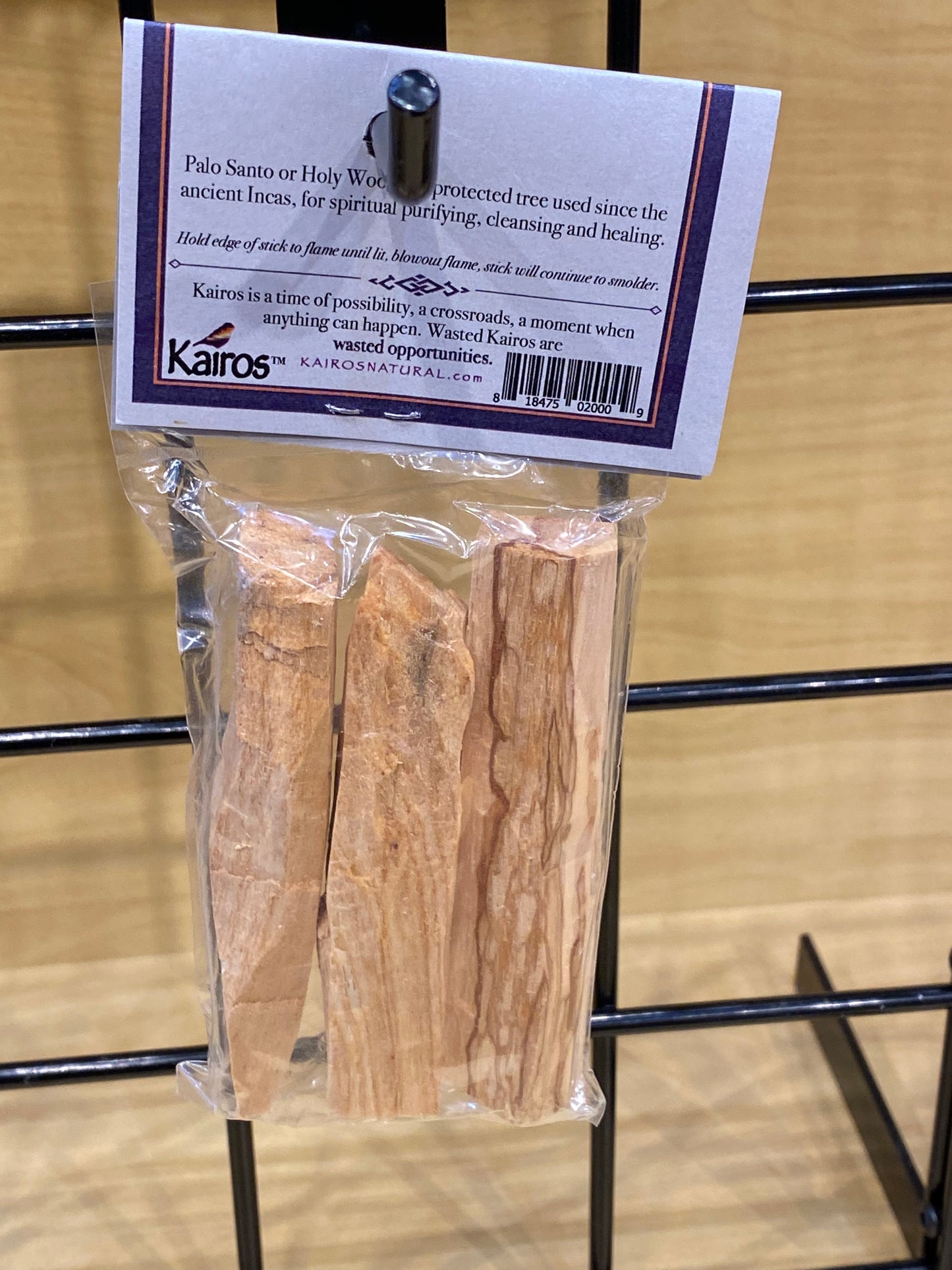 Kairos Palo Santo Holy Wood Sticks