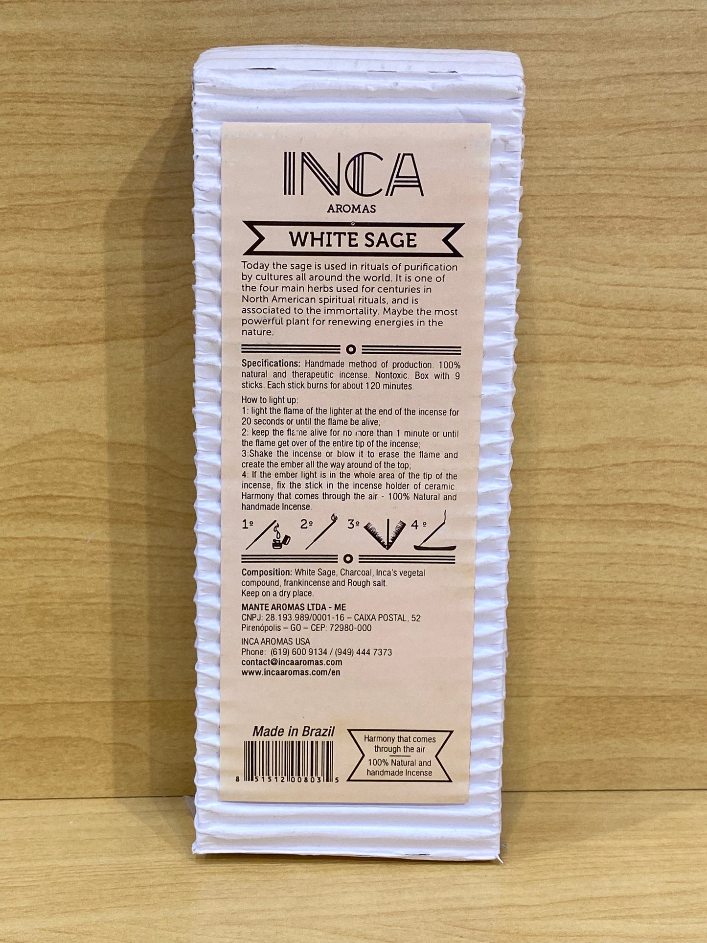 Inca Aromas White Sage