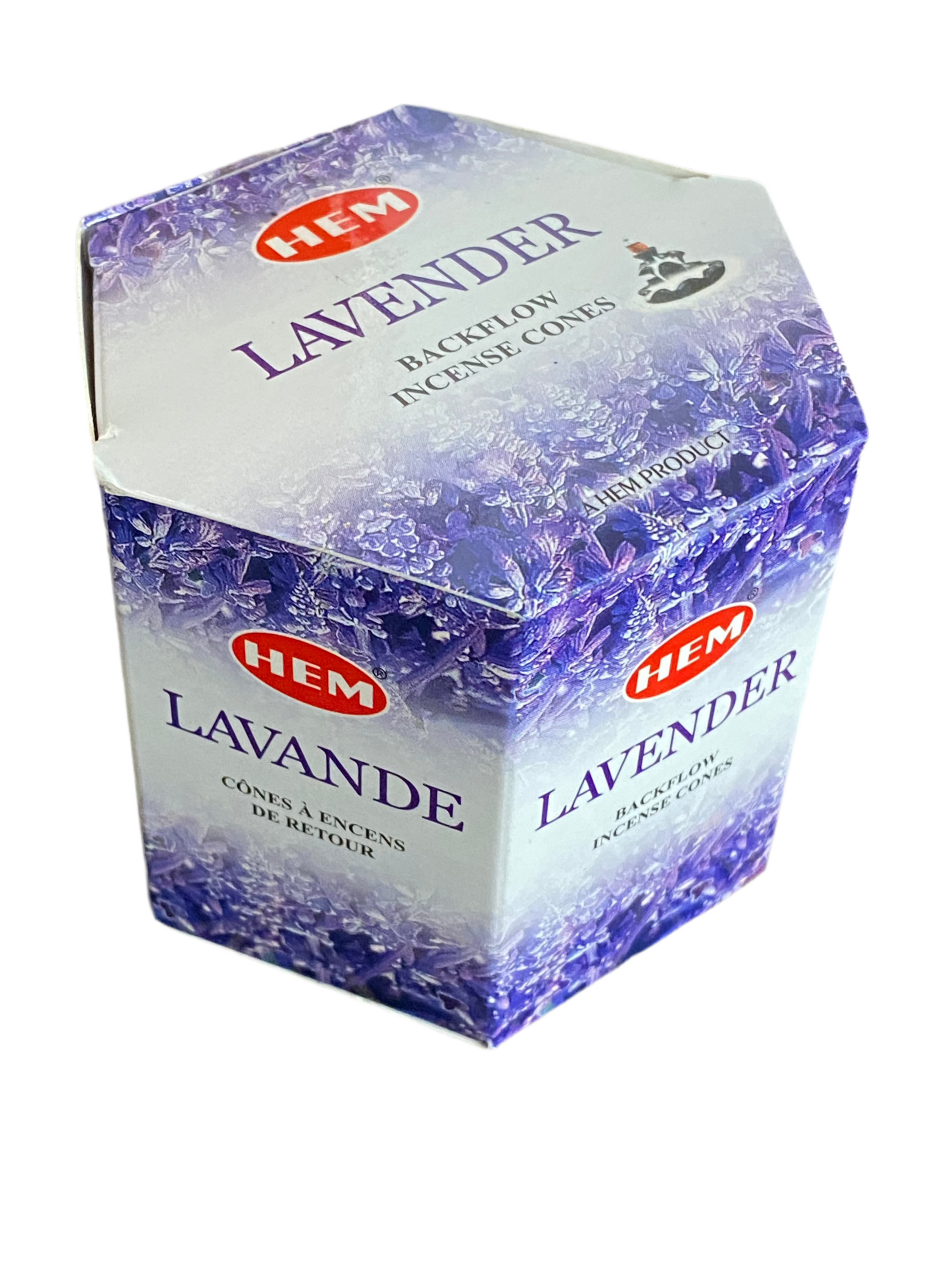 HEM Lavender Backflow Dhoop Incense