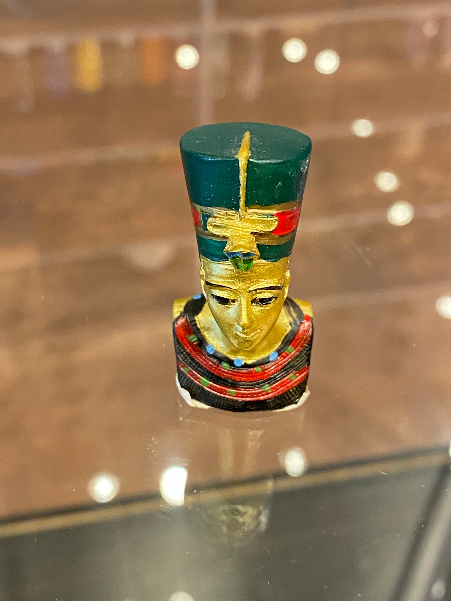 Mini Bust Nefertiti Egyptian Figurine