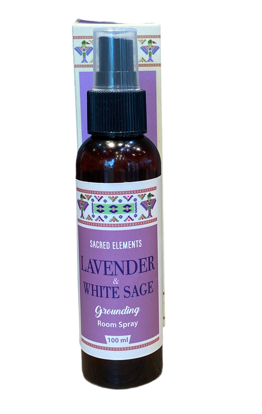 Sacred Elements Grounding Room Spray-Lavender & White Sage