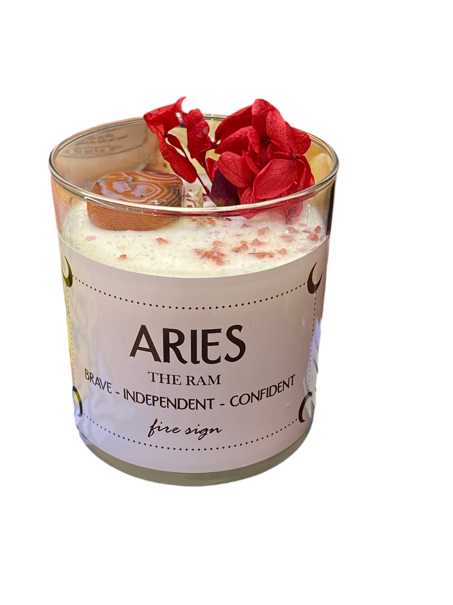 Lunastry Aries Candle