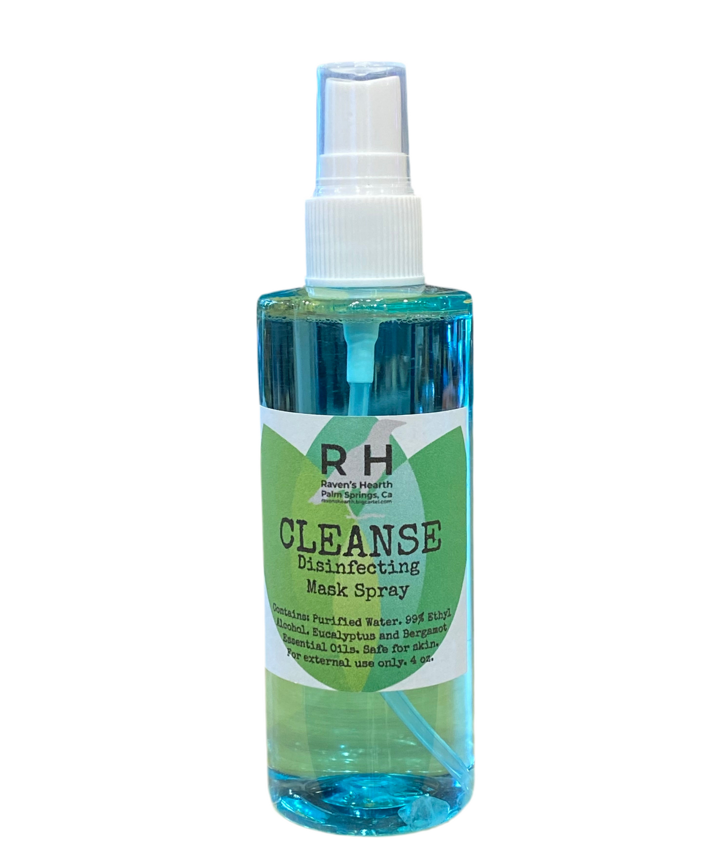 Cleanse Disinfecting Spray Eucalyptus and Bergamot Raven’s Hearth