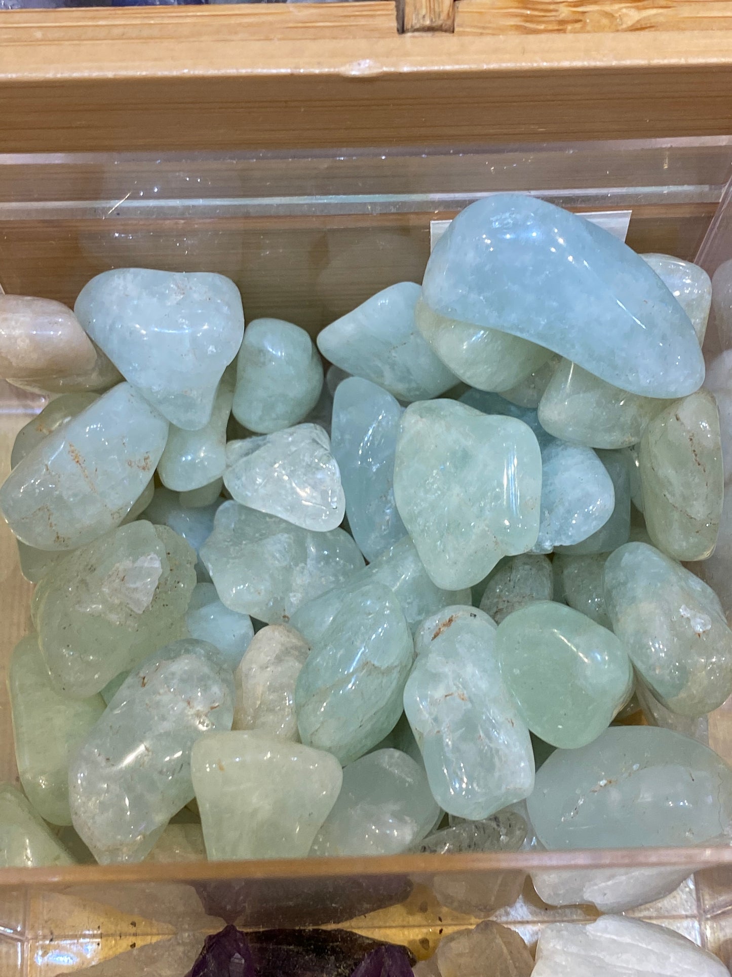 Prehnite Tumbled Stone 1pc