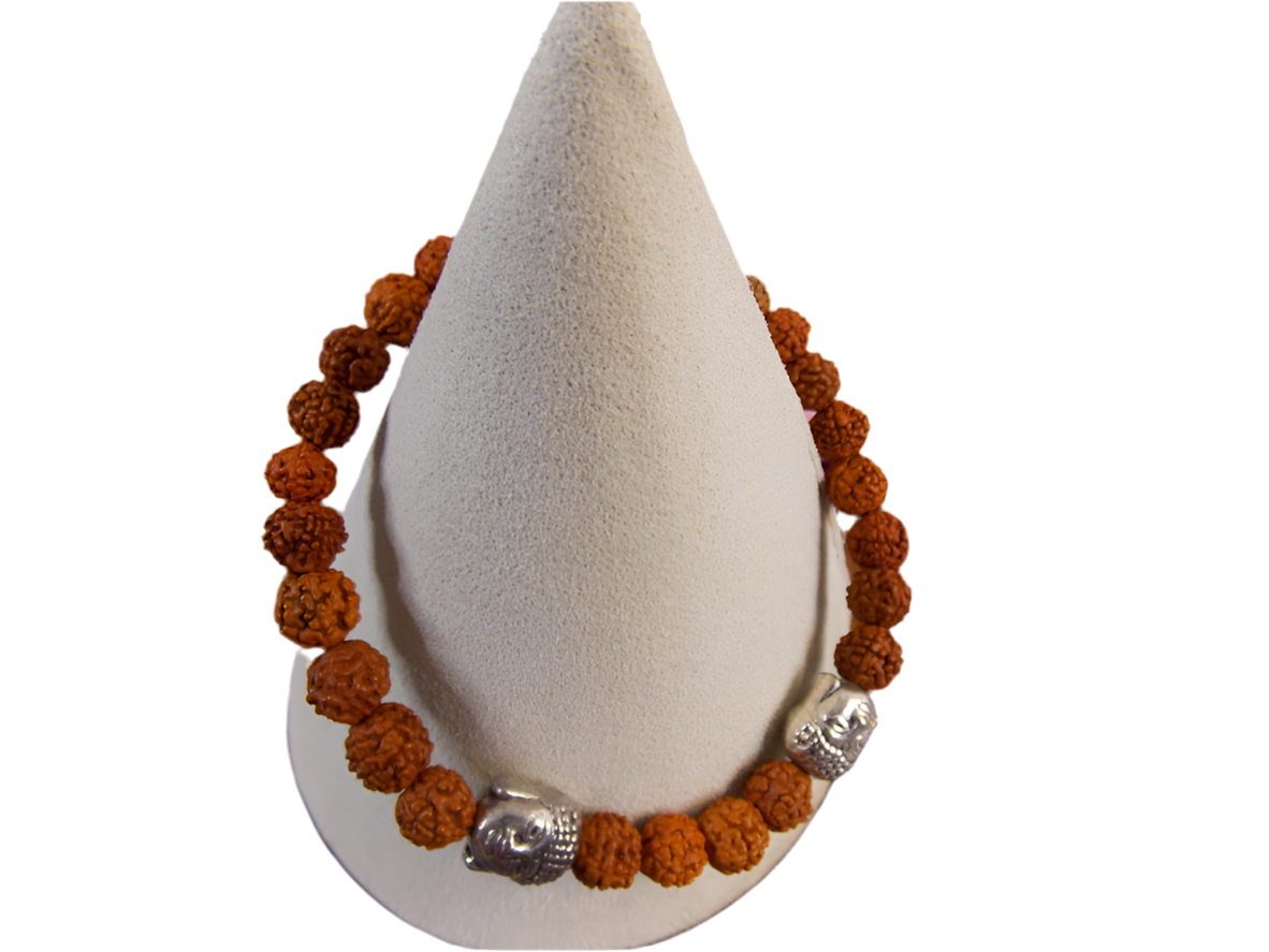 Rudraksha Seed Buddha Charm