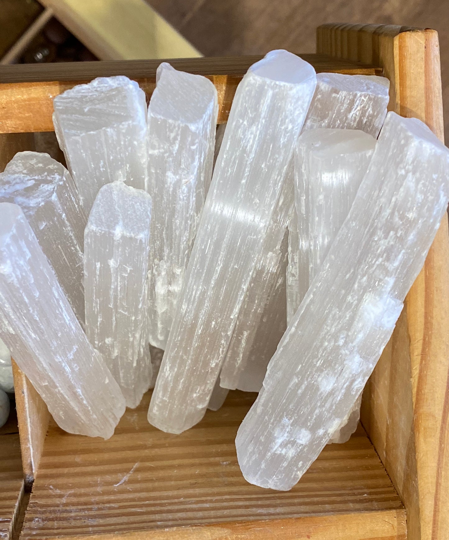 Selenite Wand Crystal Stick 1pc