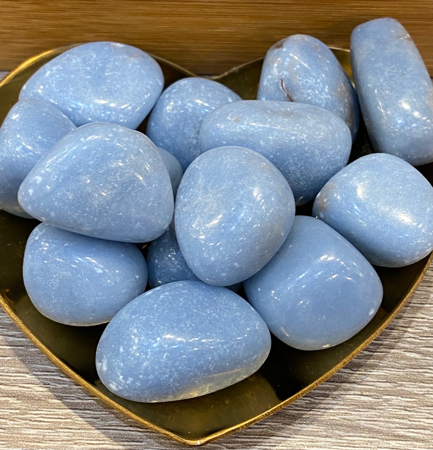 Angelite Tumbled Stone 1pc