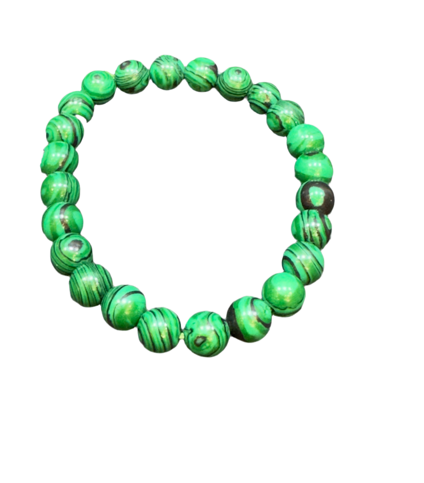 Natural Malachite Gemstone Bracelet