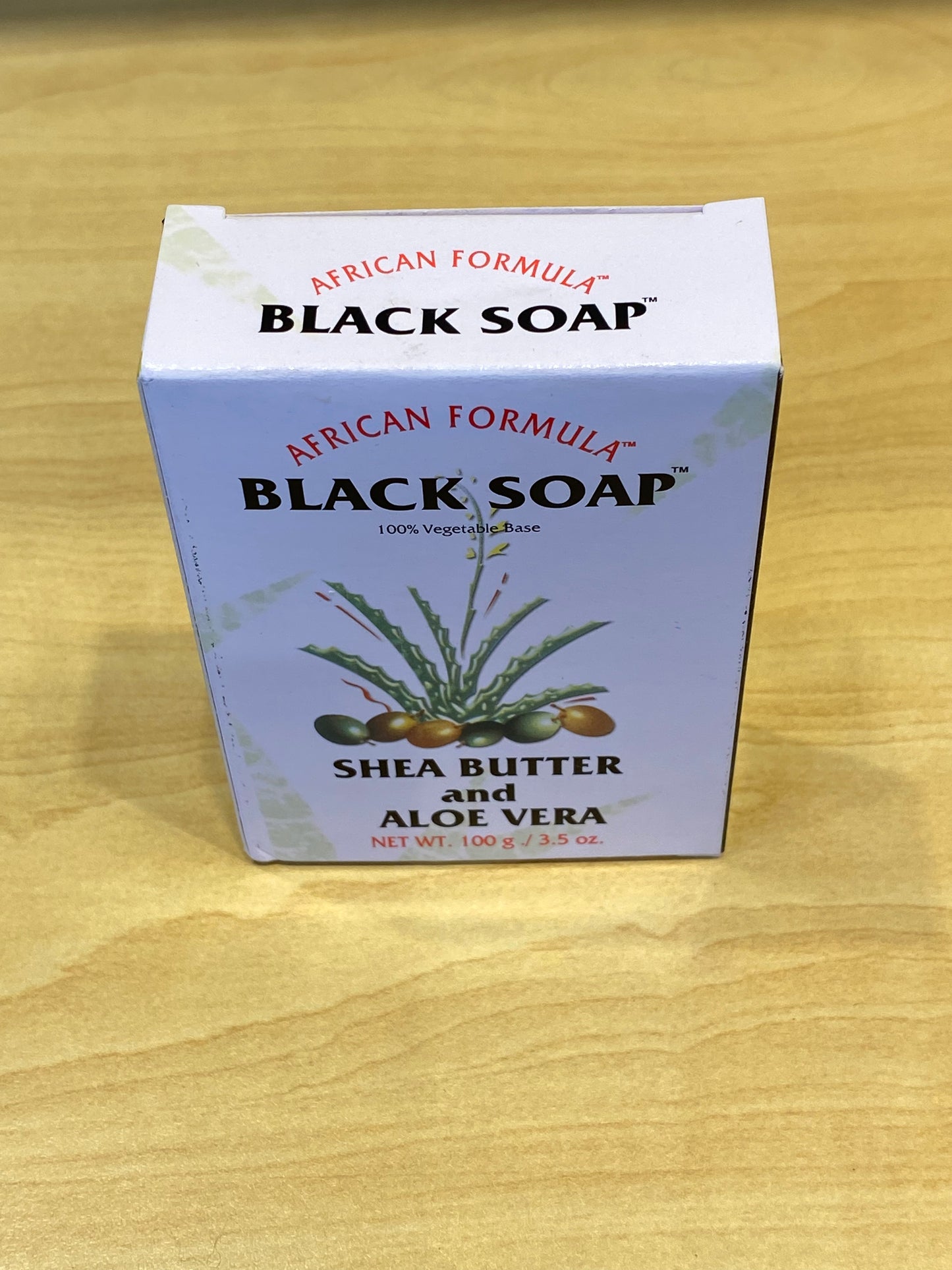 African Formula Black Soap Shea Butter and Aloe Vera