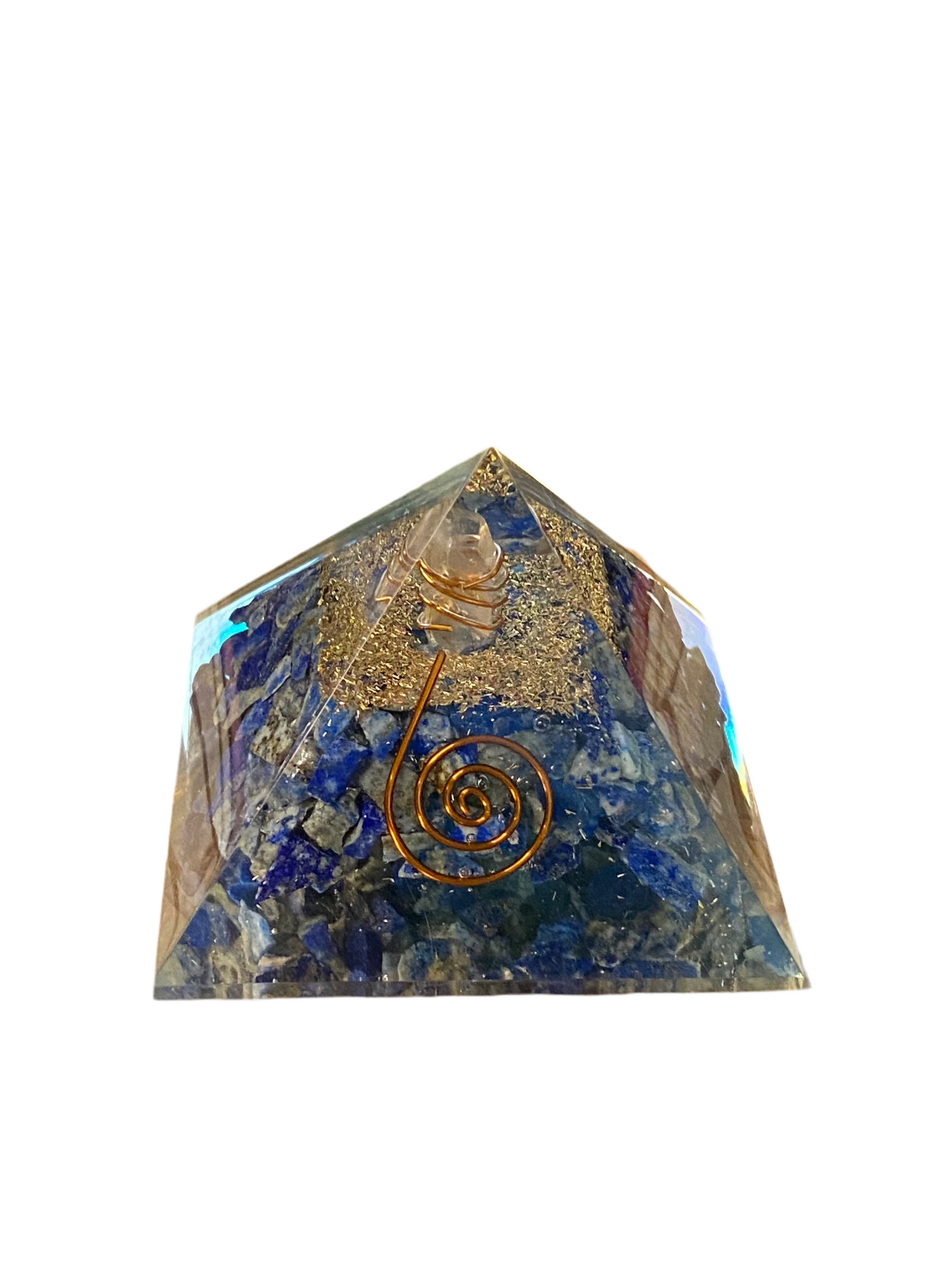 Orgonite Pyramid Lapis Lazuli 