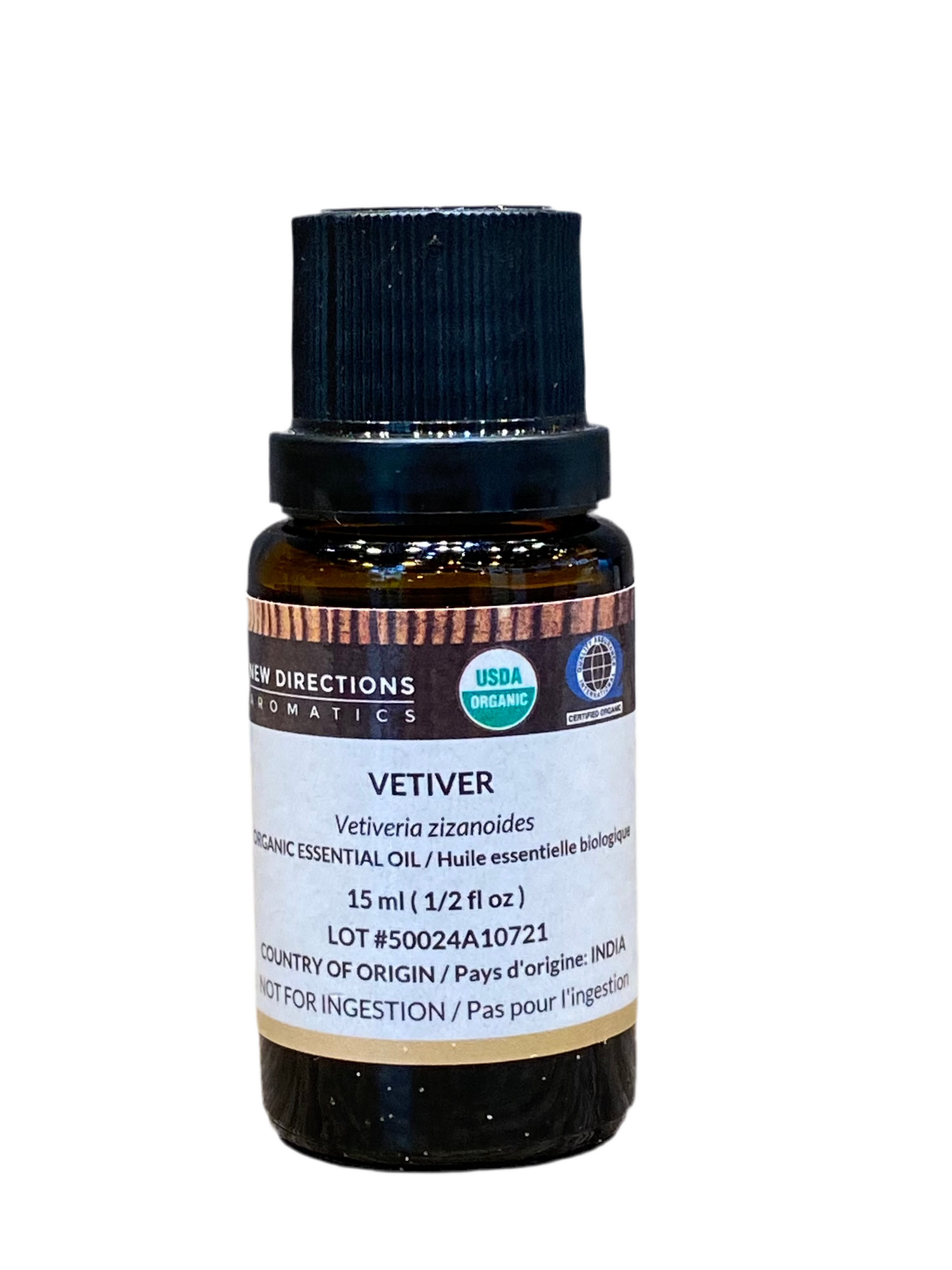 New Directions Aromatics Vetiver 