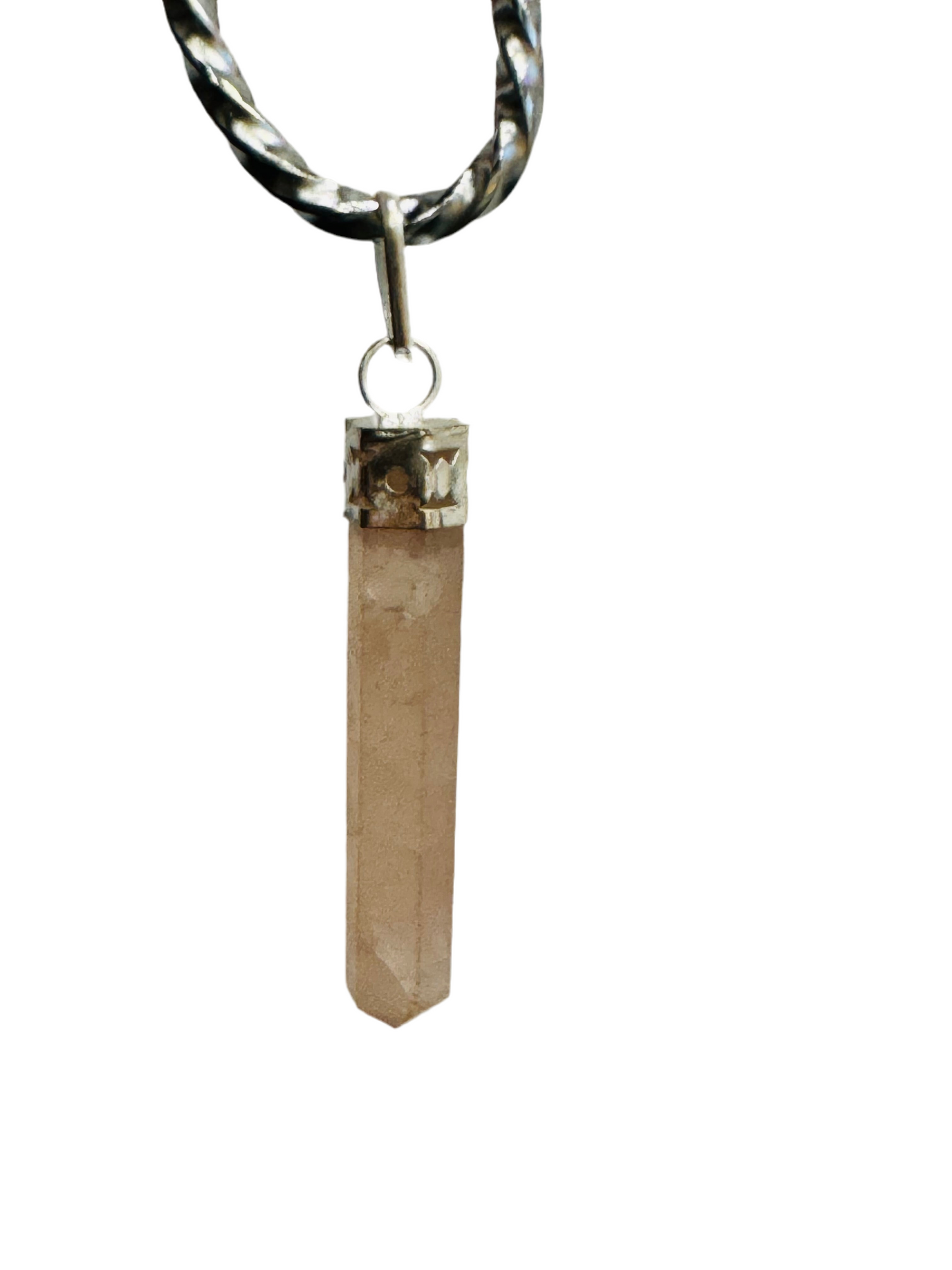 Rose Quartz Point Pendant