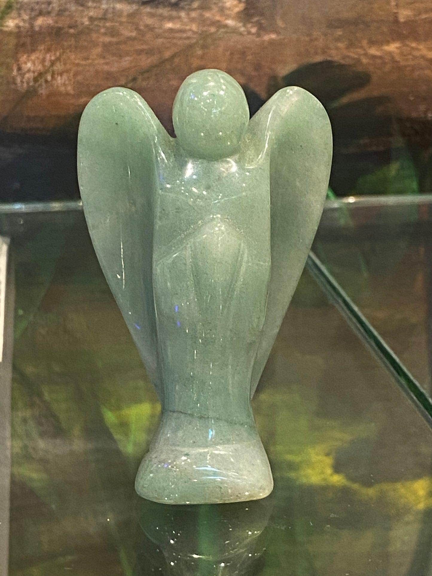 Green Aventurine Angel | Healing Lotus Shop