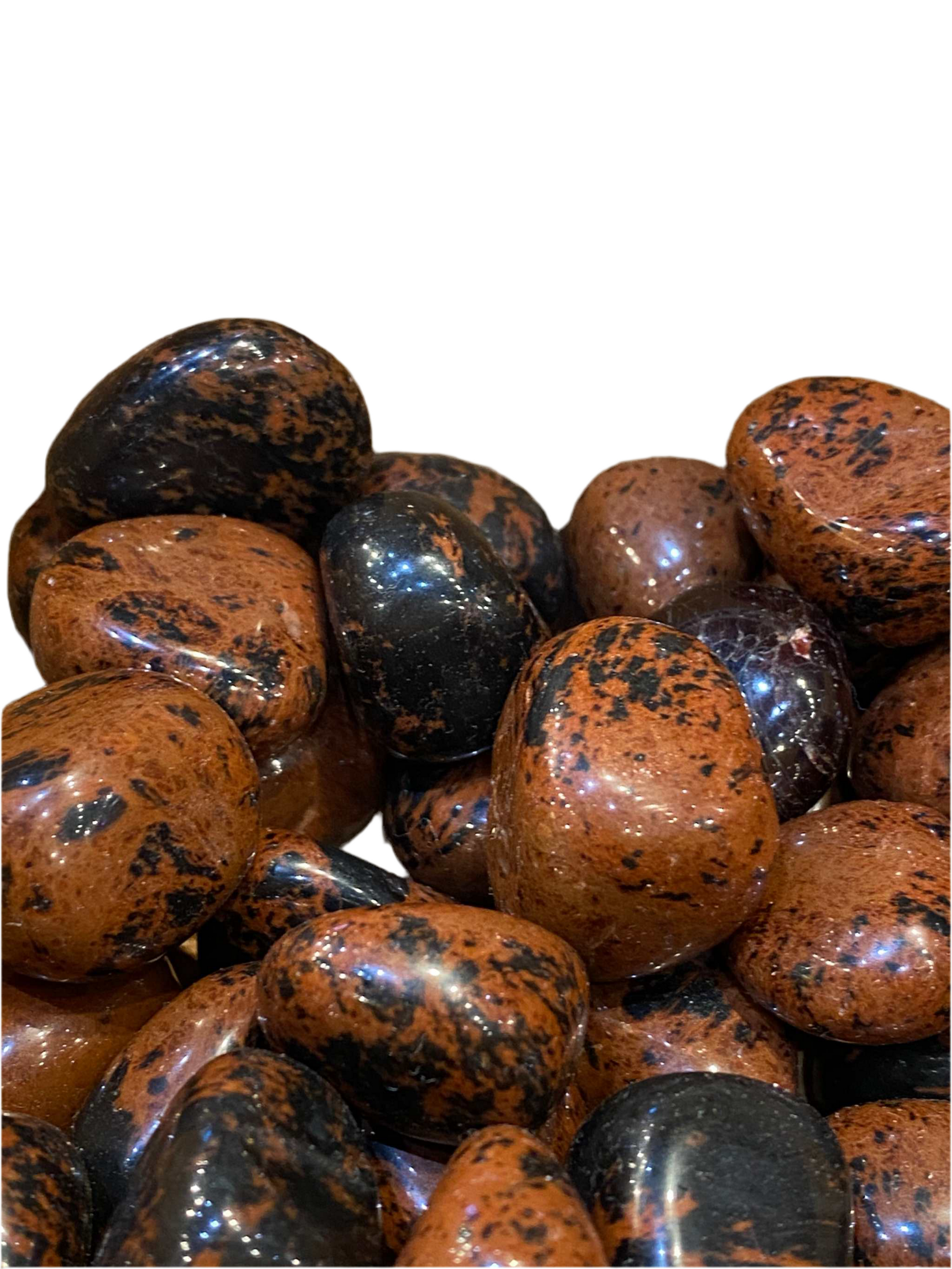 Obsidian Mahogany Tumbled Stone 