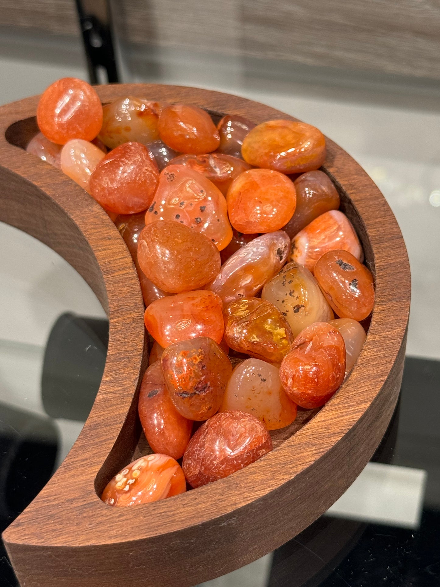 Carnelian Polished Tumbled Stones 1pc