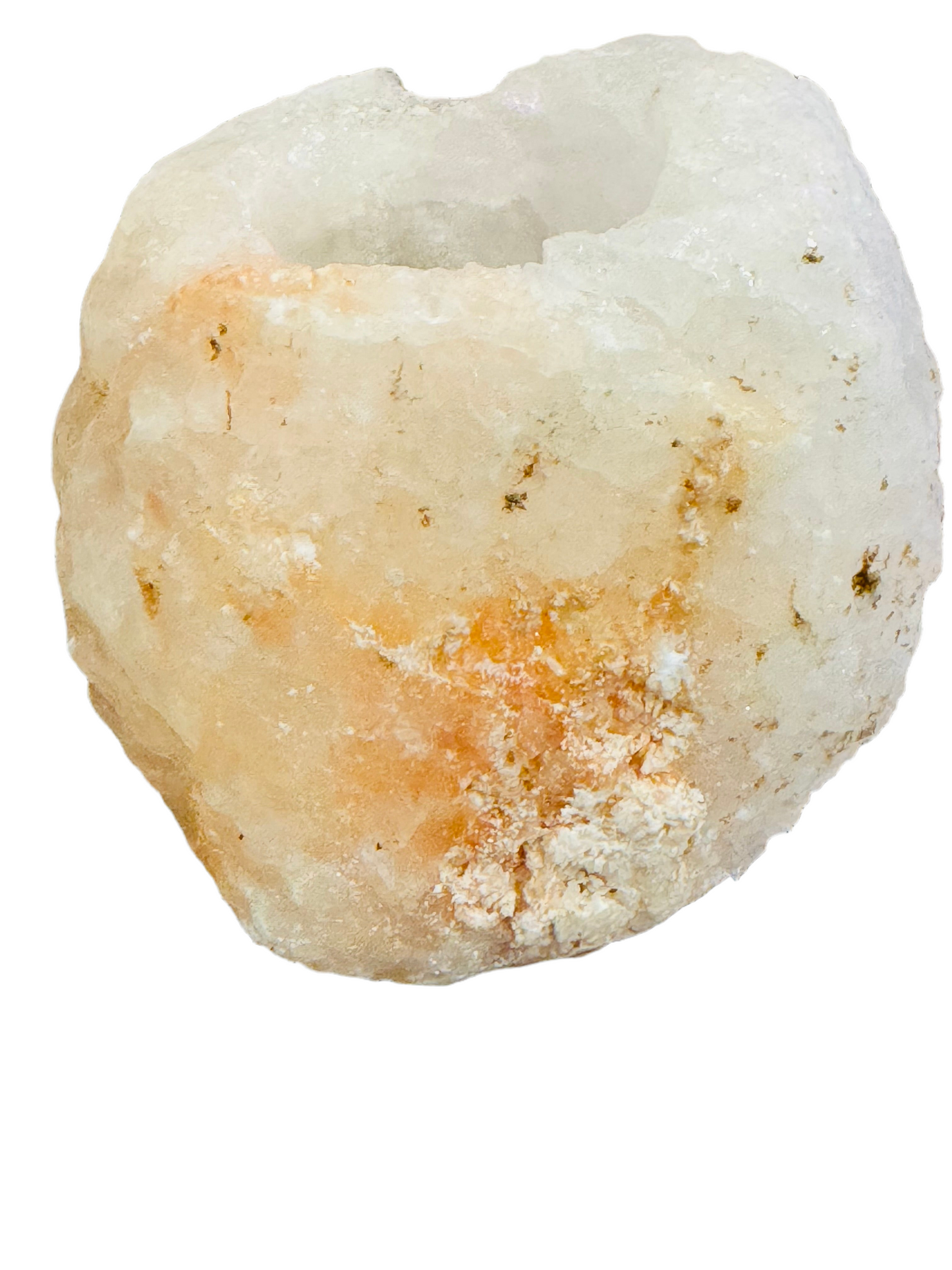 Himalayan Raw Salt Tea Light Candle Holder