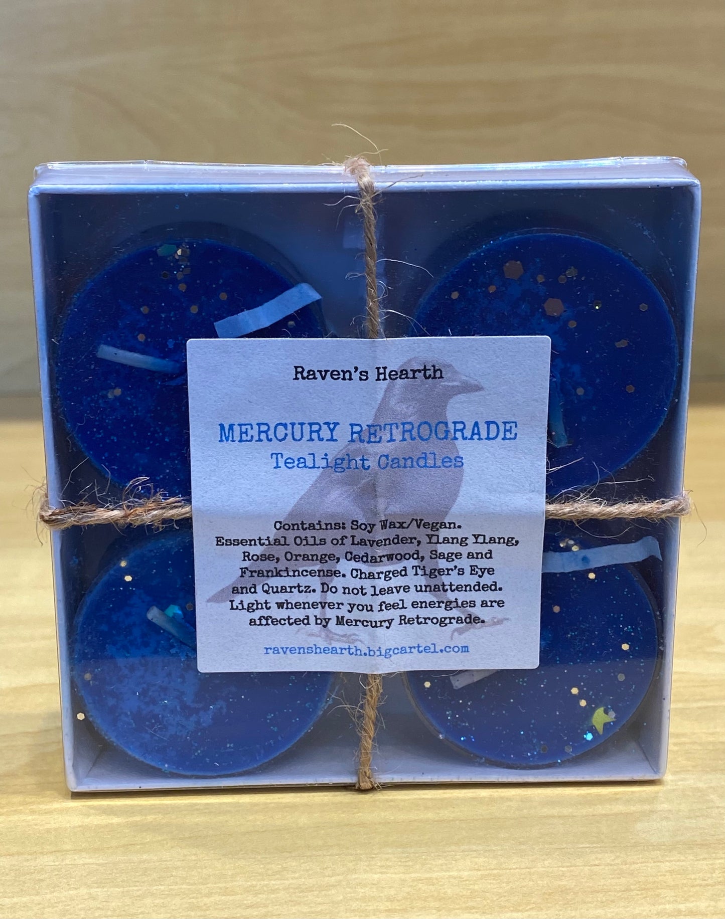 Mercury Retrograde Tea-light Candle