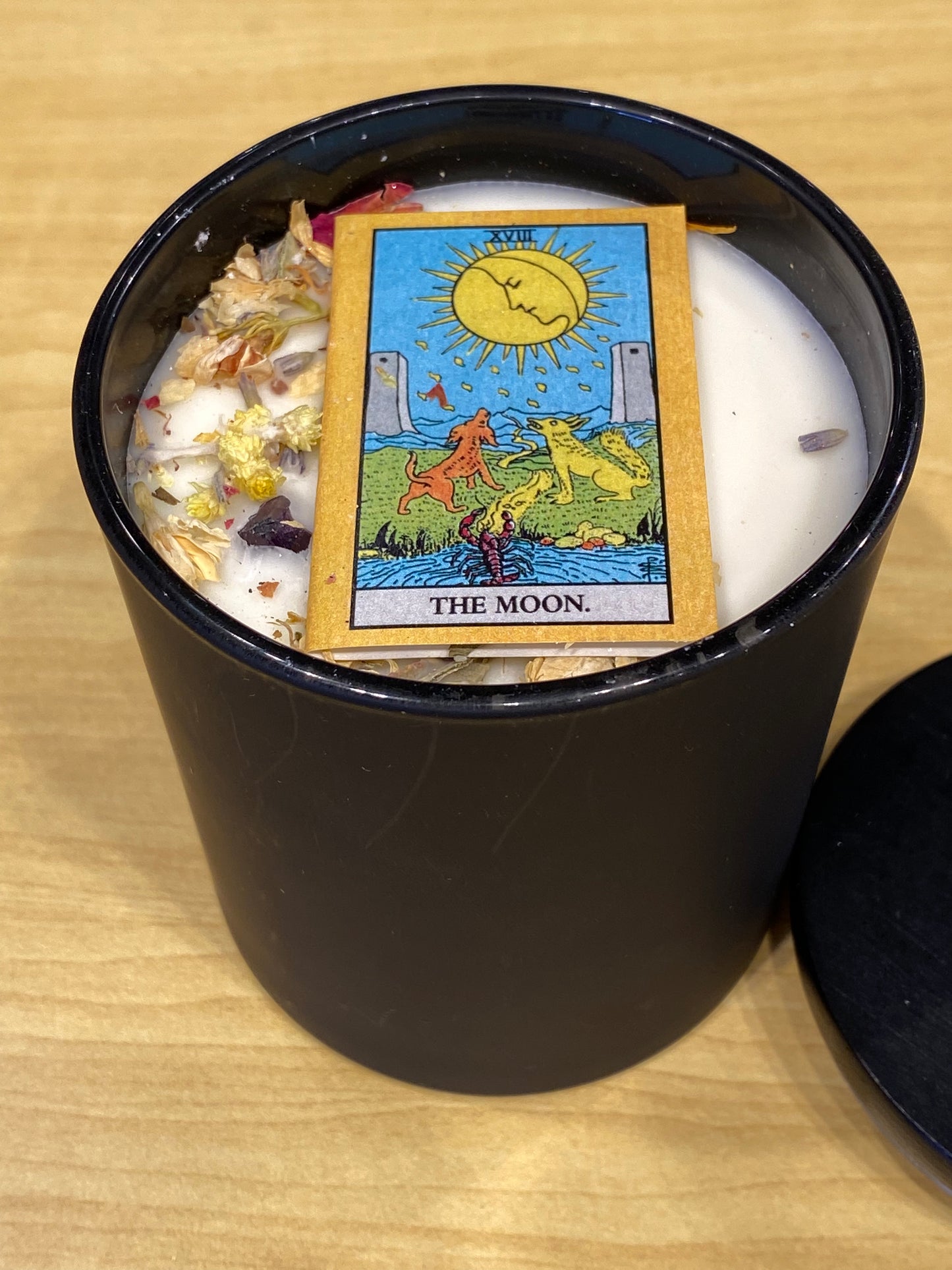 Moon Tarot Candle