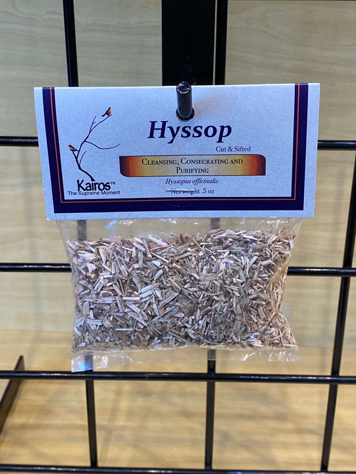 Kairos Hyssop Cut & Sifted