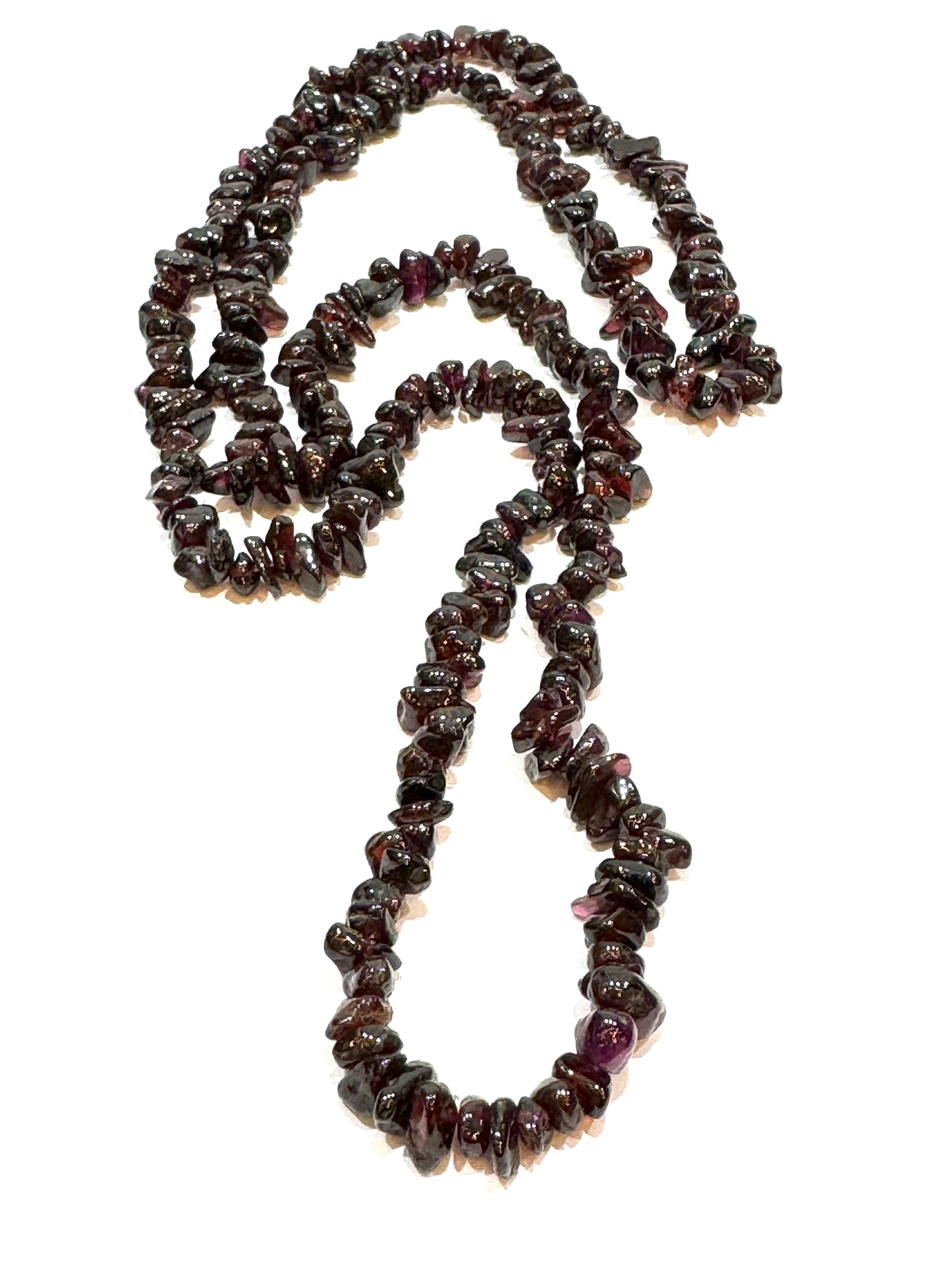 Garnet Chip Necklace