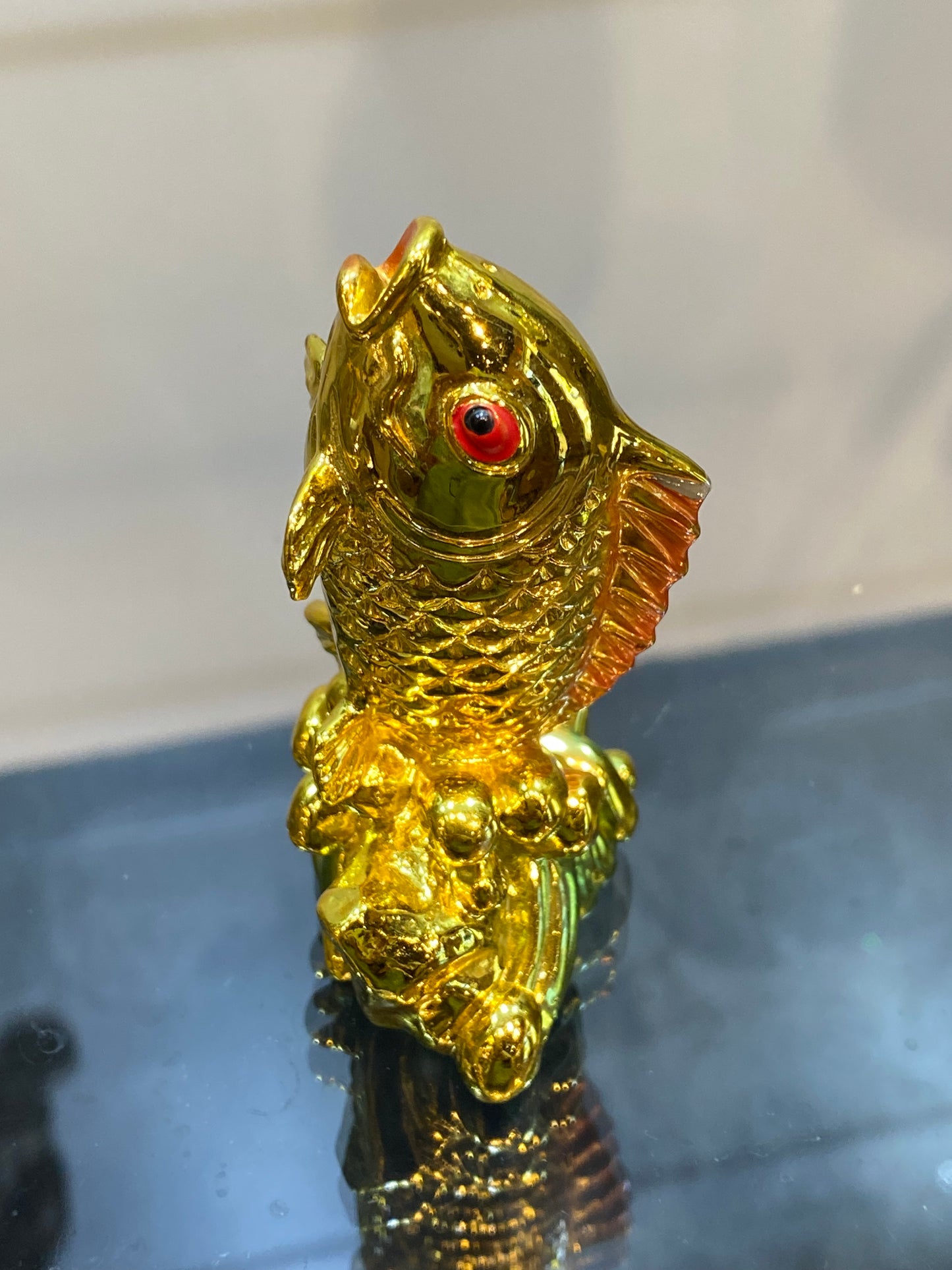 Feng Shui Golden Color Good Luck Fish