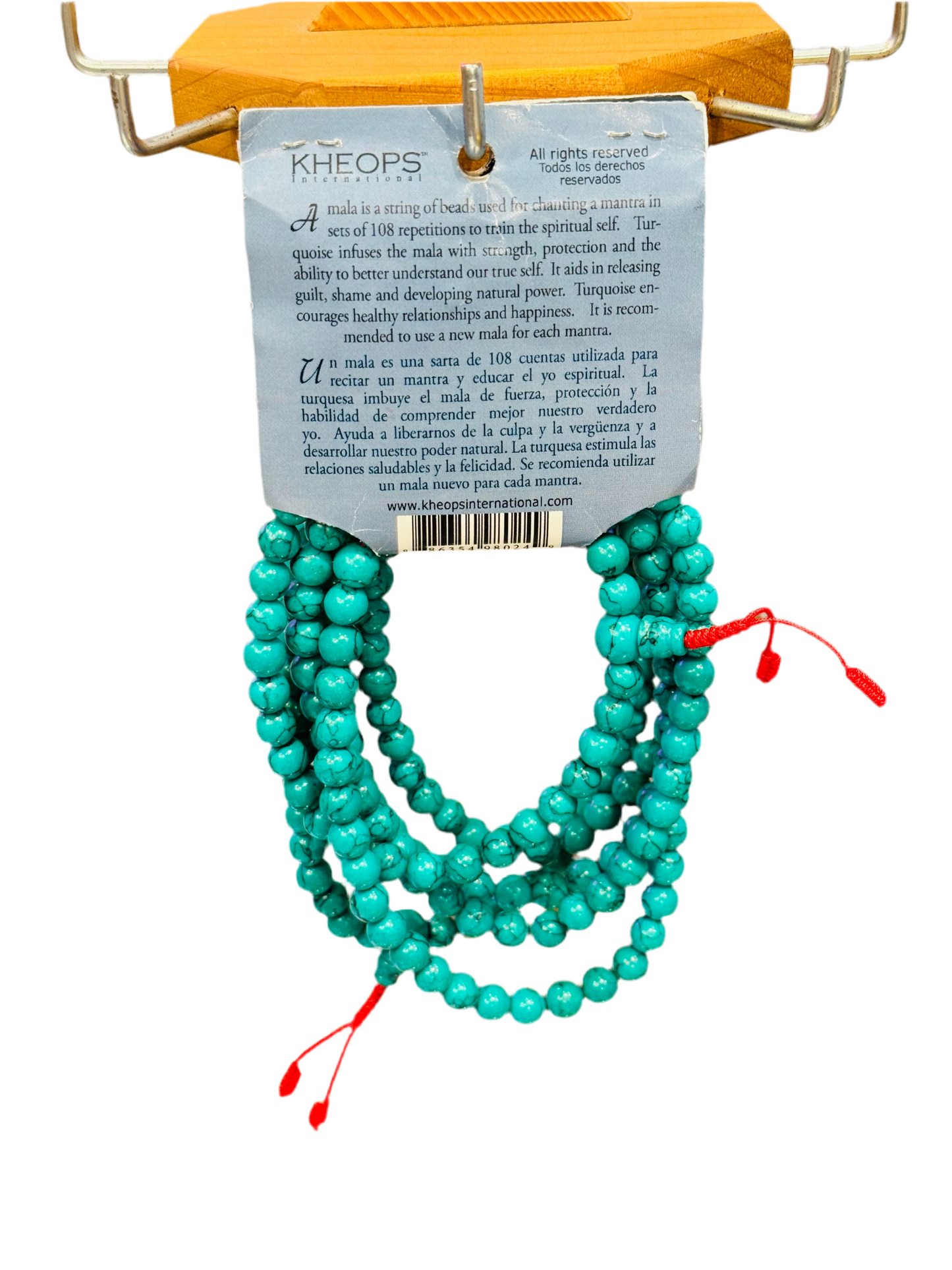 Turquoise Mala Beads Prayer Rosary