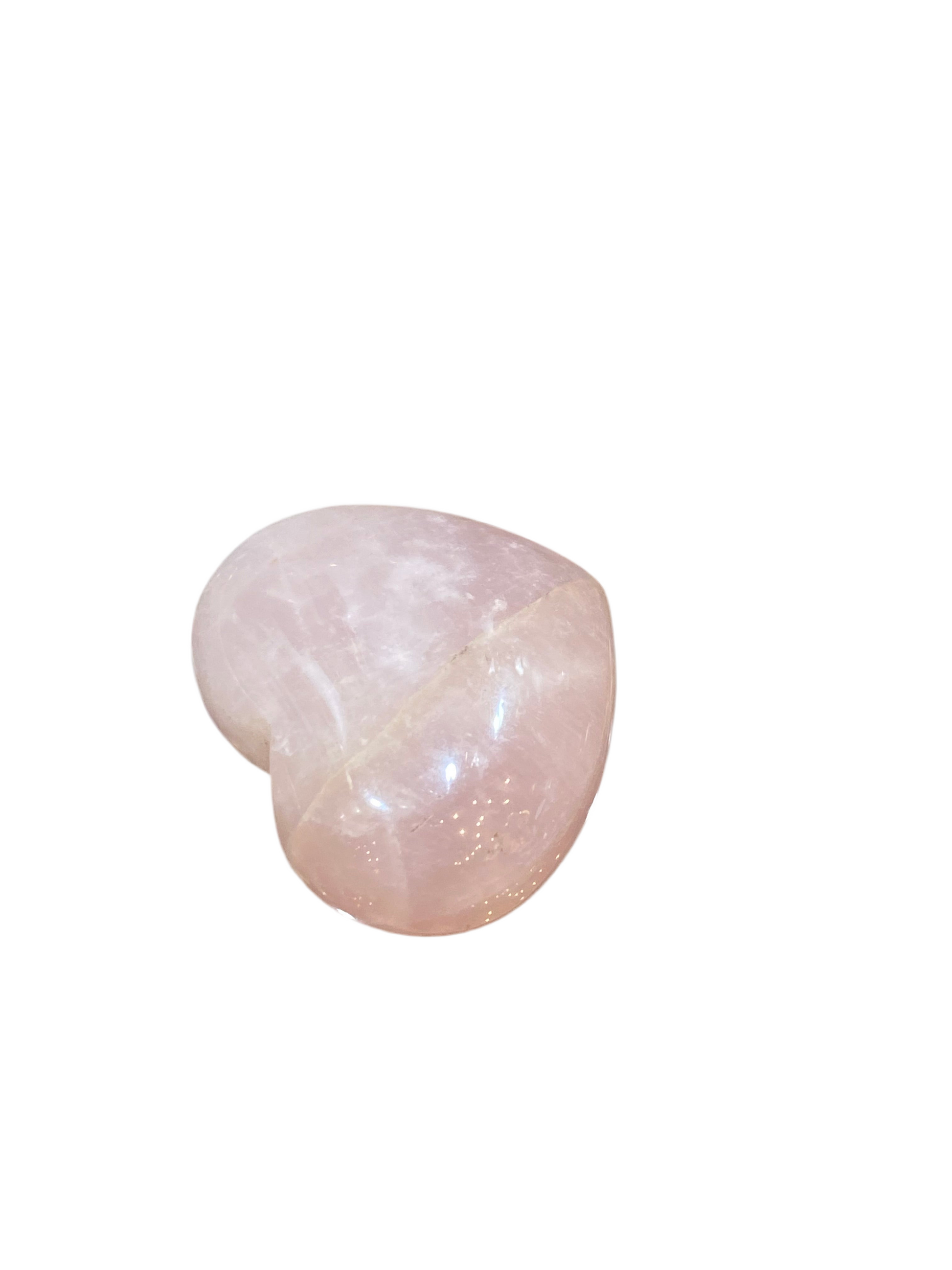 Rose Quartz Heart 